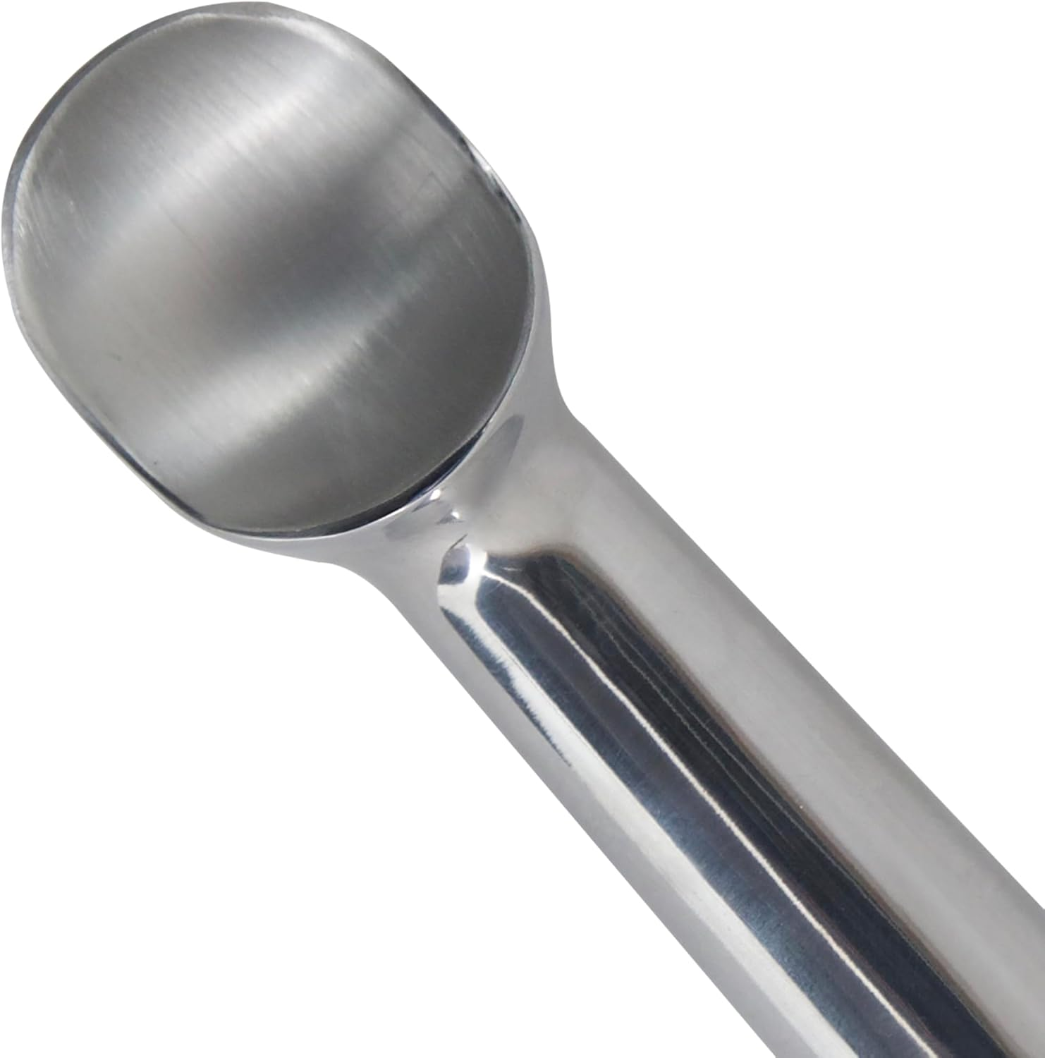 Zeroll Original Ice Cream Scoop with Unique Liquid Filled Heat Conductive Handle Simple One Piece Aluminum Design Easy Release Made in USA, Ounce, Silver image number 6
