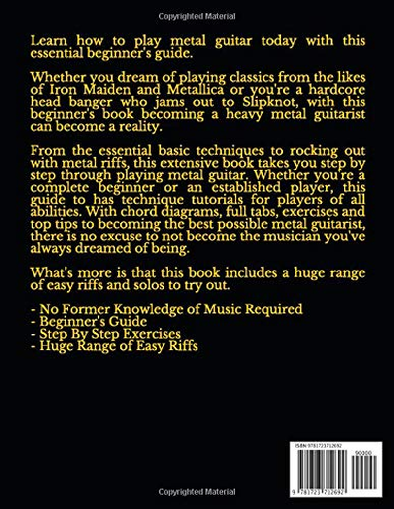 Electric Guitar for Beginners: How to Play Heavy Metal