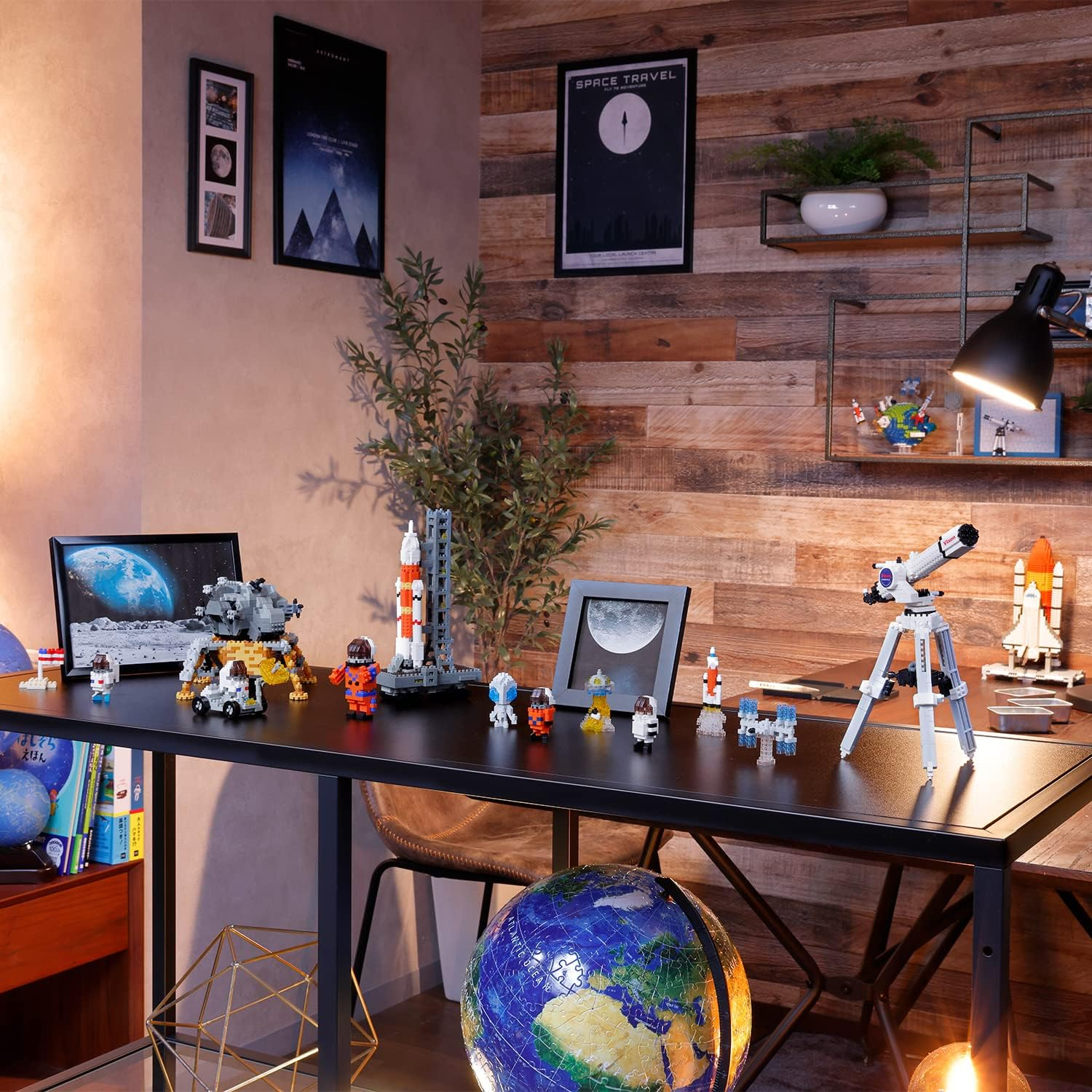 Kawada NBMC_58S Nanoblock Mini Nano Space Collection (Box) 1 Box = 6 Pieces, Total of 6 Types image number 6