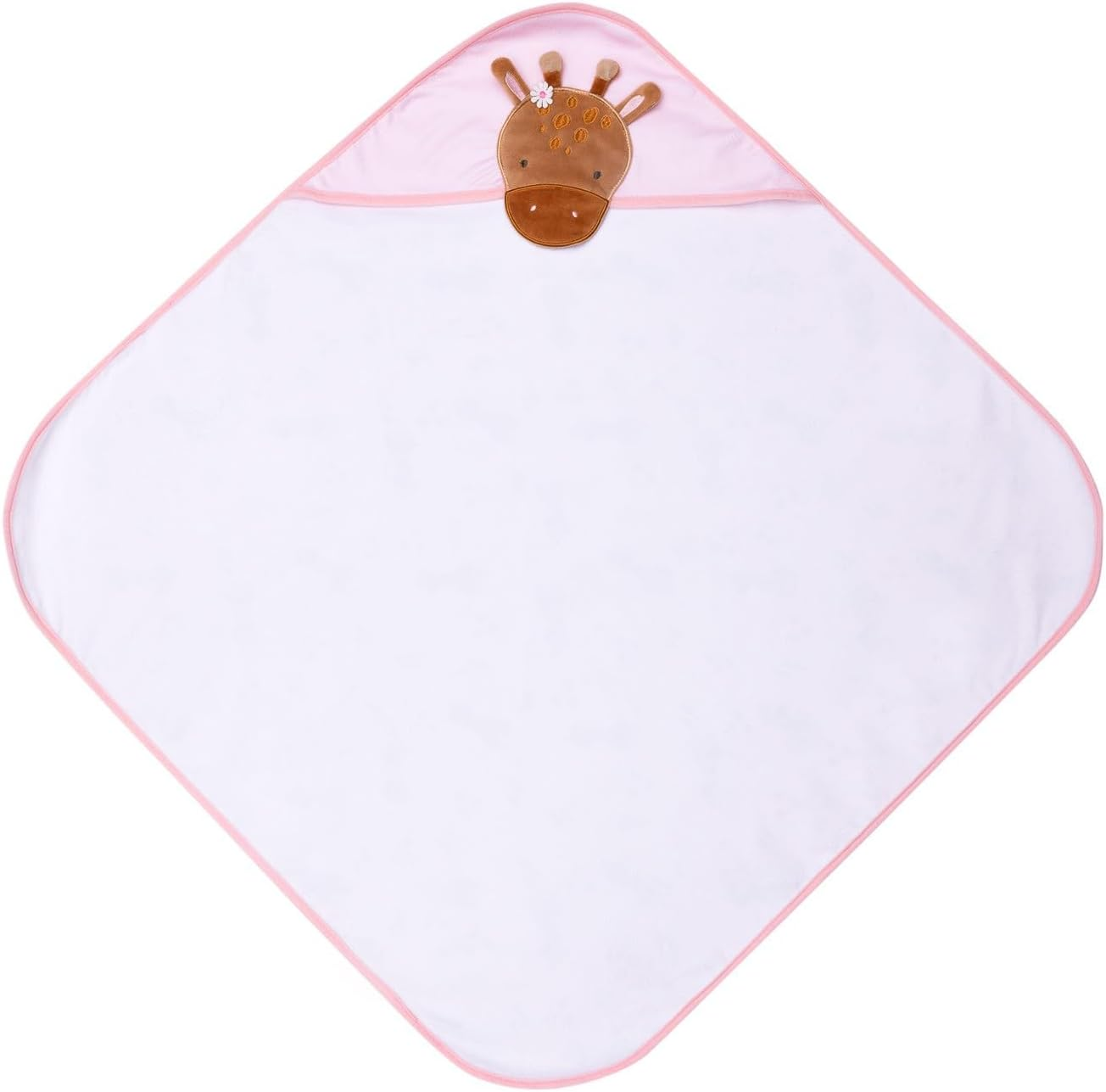 Splosh Baby Giraffe Hooded Towel, Pink image number 3