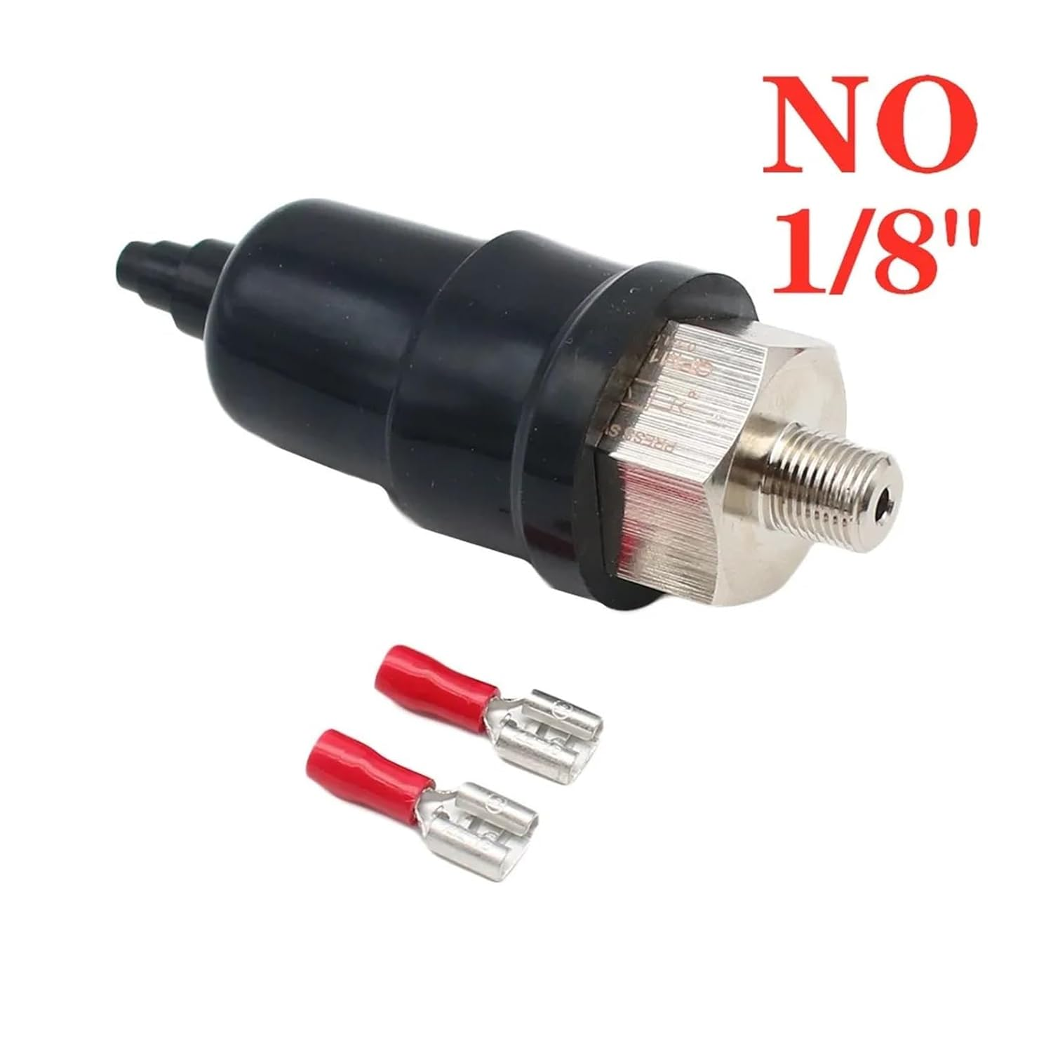 KLVN 1/4" 1/8'' Micro Pressure Adjustable Diaphragm Hydraulic Switch QPM11-NC / QPM11-NO Pressure Switch Wire External Thread Nozzle (Color : OPM11-NC 1-4) image number 2