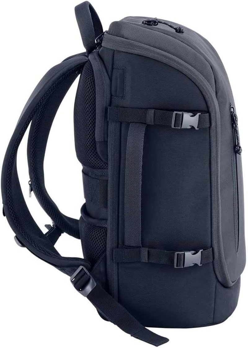 Battery_King HP Travel 25 Liter 15.6 Iron Grey Laptop Backpack, W128280642 (Grey Laptop Backpack)