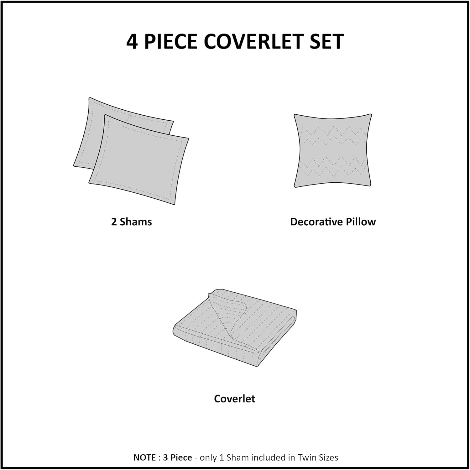 Mi Zone Kids Nash Reversible Quilt Set, Vibrant Fun Design, Lightweight All Season Children Bedding, Coverlet Bedspread, Boys Bedroom D&eacute;cor, Full/Queen, Big Wheel Monster Trucks 4 Piece