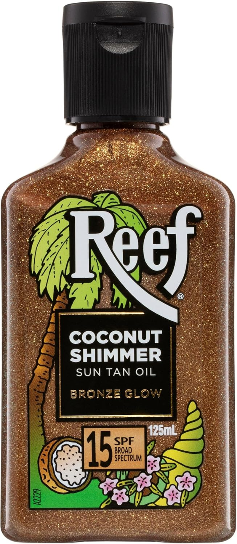 Reef SPF15 Coconut Shimmer Sun Tan Oil 125 Ml