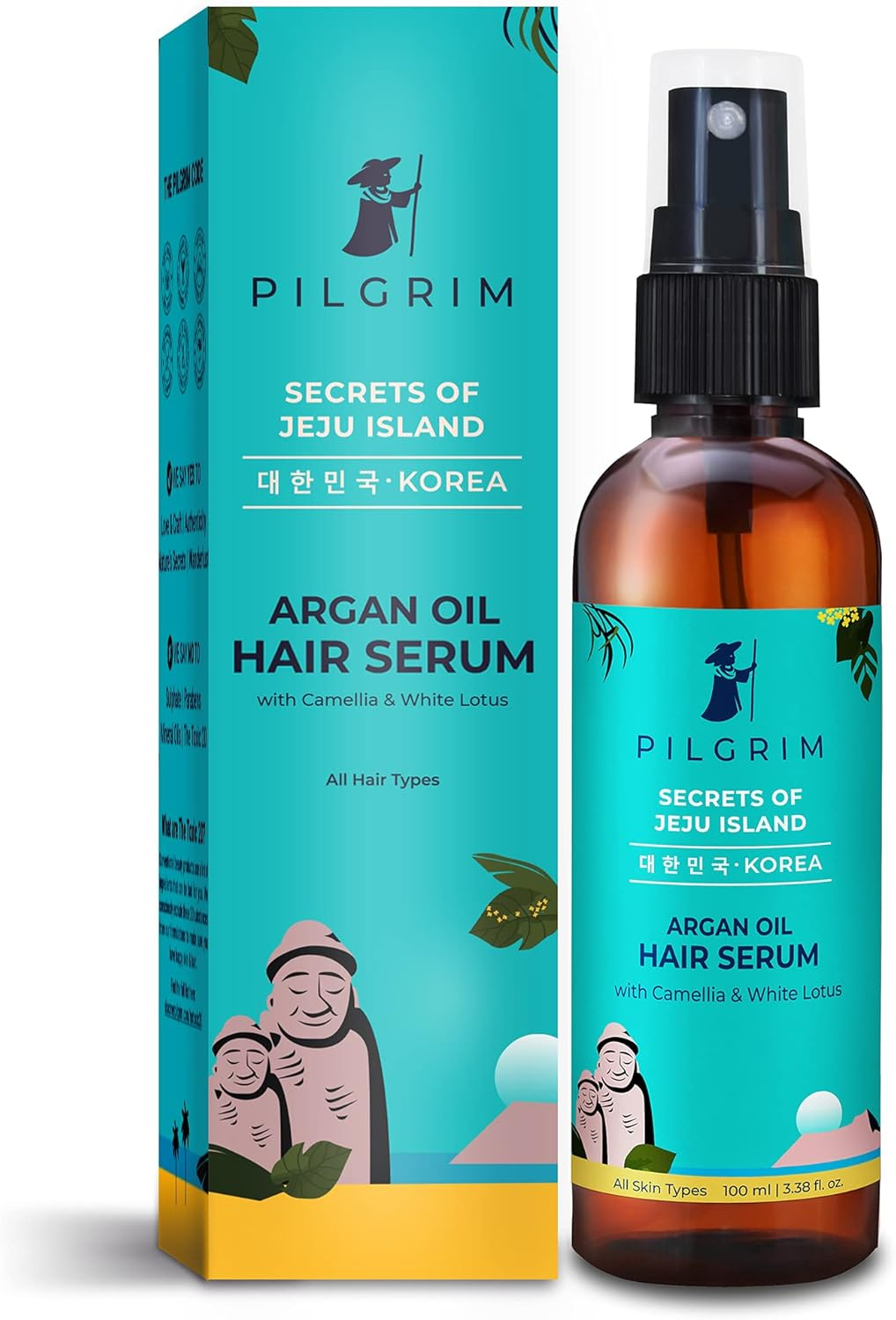 Pilgrim Argan Oil Hair Serum for Unisex 100Ml Pack of 1 image number 4