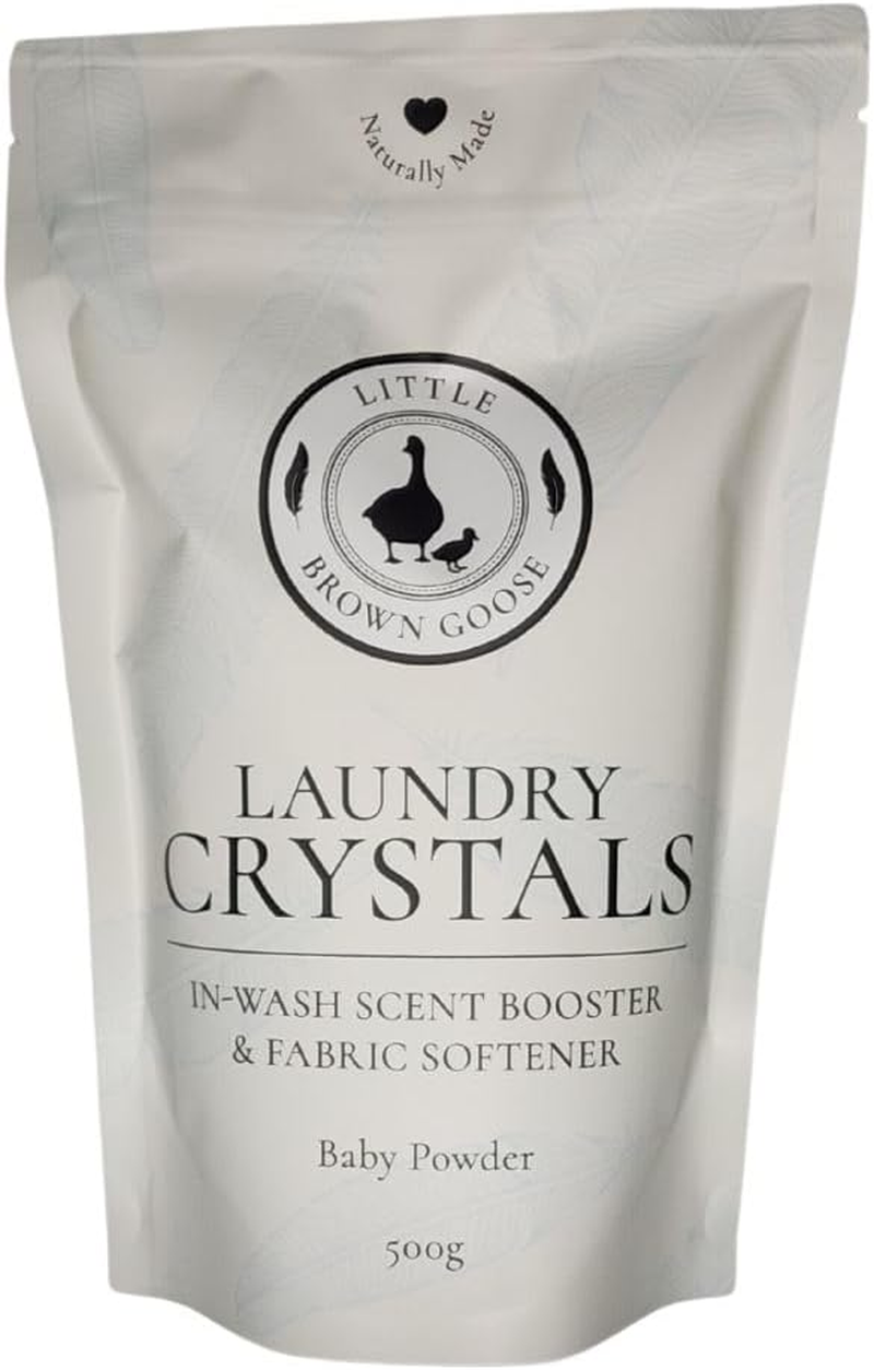 Little Brown Goose Laundry Crystals - Fragrance & Scent Boosters for Laundry - Laundry Softener Beads - Baby Powder Fragrance - 500 Gram image number 3