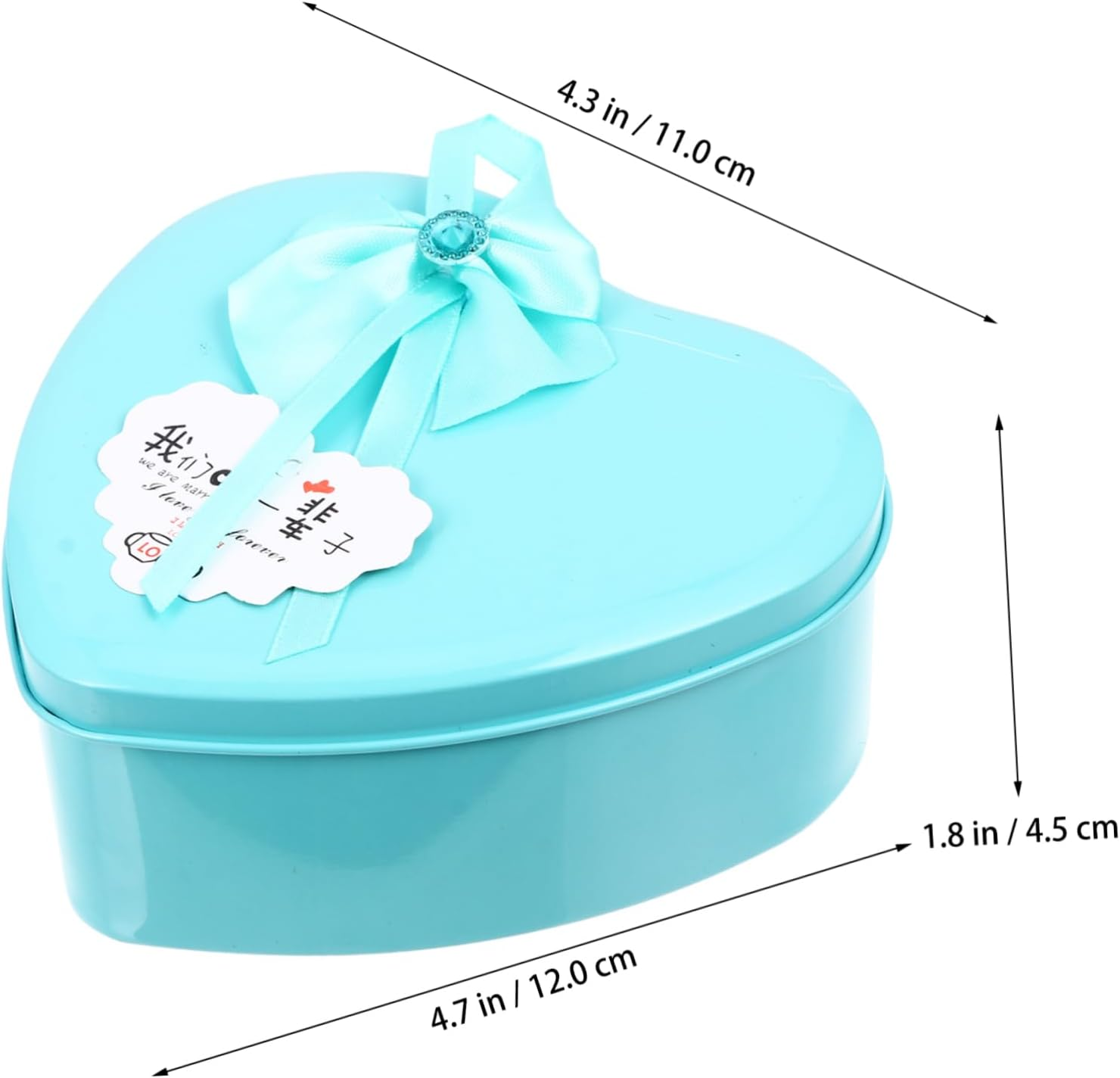 MERRYHAPY 2Pcs Heart-Shaped Soap Flower Box Floral Scented Soap for Special Occasions image number 6