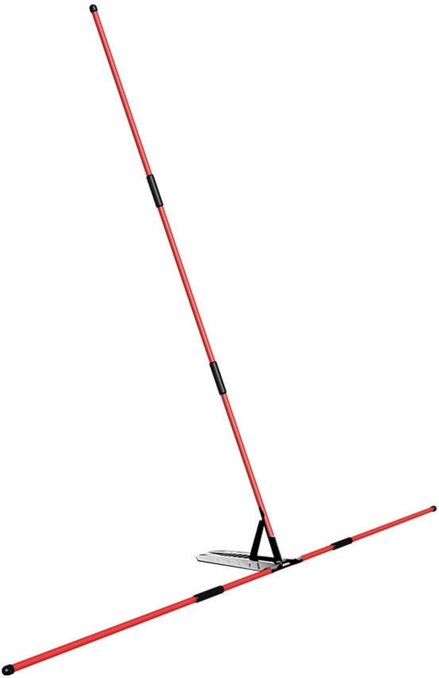 Golf Alignment Sticks with Angle Plate & Bracket - Adjustable Training Aid, Posture Corrector for Golfers, Practice Accessories for Beginners