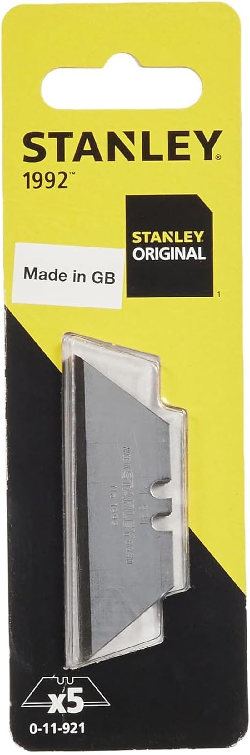 Stanley Heavy Duty Knife Blade 5-Pieces image number 5