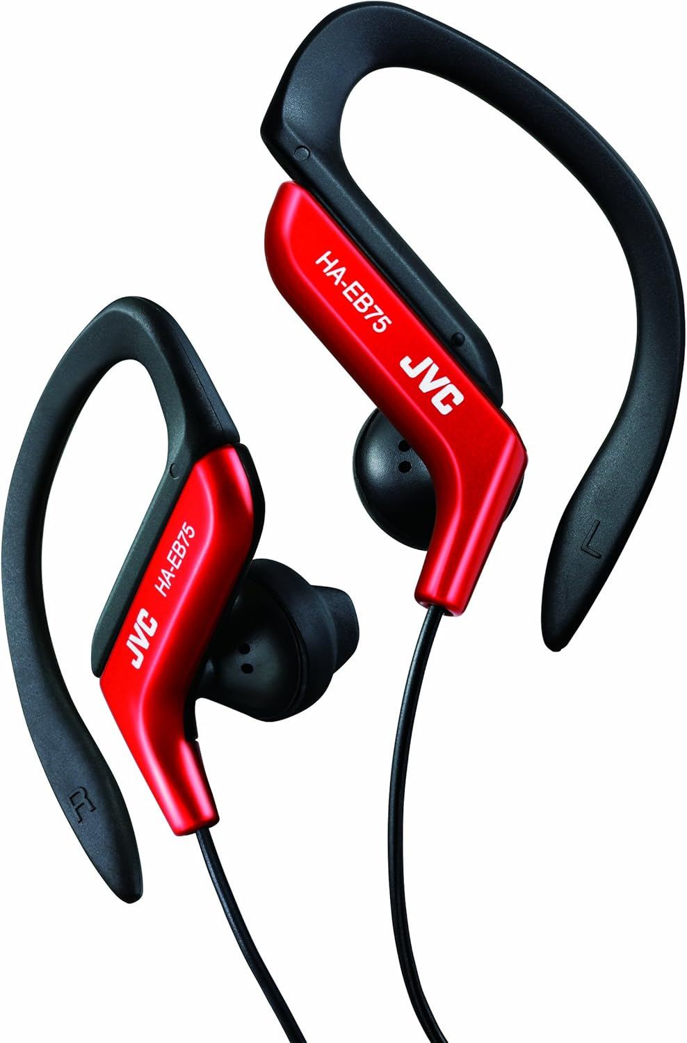 JVCKENWOOD JVC HA-EB75-R Earbud Earphones Splash Proof Sport Earphones - Red