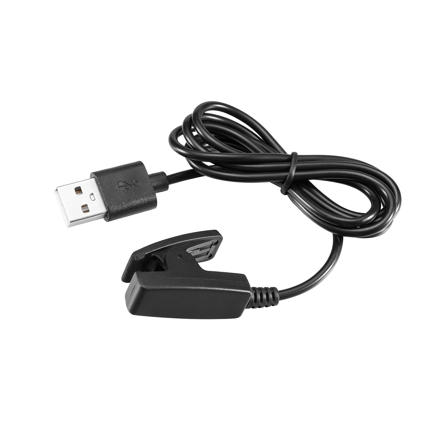 [2-Pack] HEYUS Charger for Garmin Forerunner 30 35 35J 230 235 630 645 Music 735XT, Approach G10 S20, Vivomove HR, Trend, Lily, Foreathlete 35J - USB Charging Cable 100Cm - GPS Smartwatch Accessories