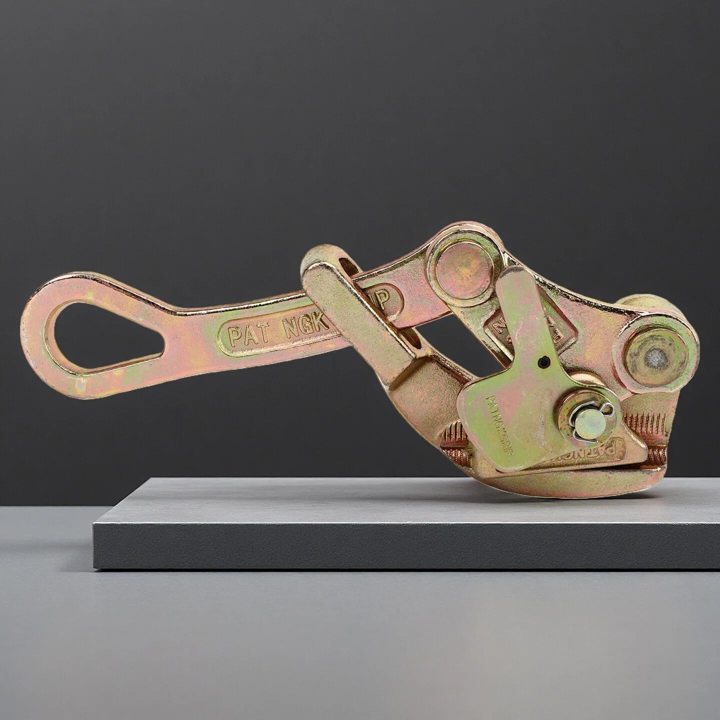 Cable Grip Wire Gripper, Cable Grip Puller, Universal Cable Gripper Puller, Hand Winch Cable Puller for Trailers Ships Rvs Trucks (0.5T) image number 3