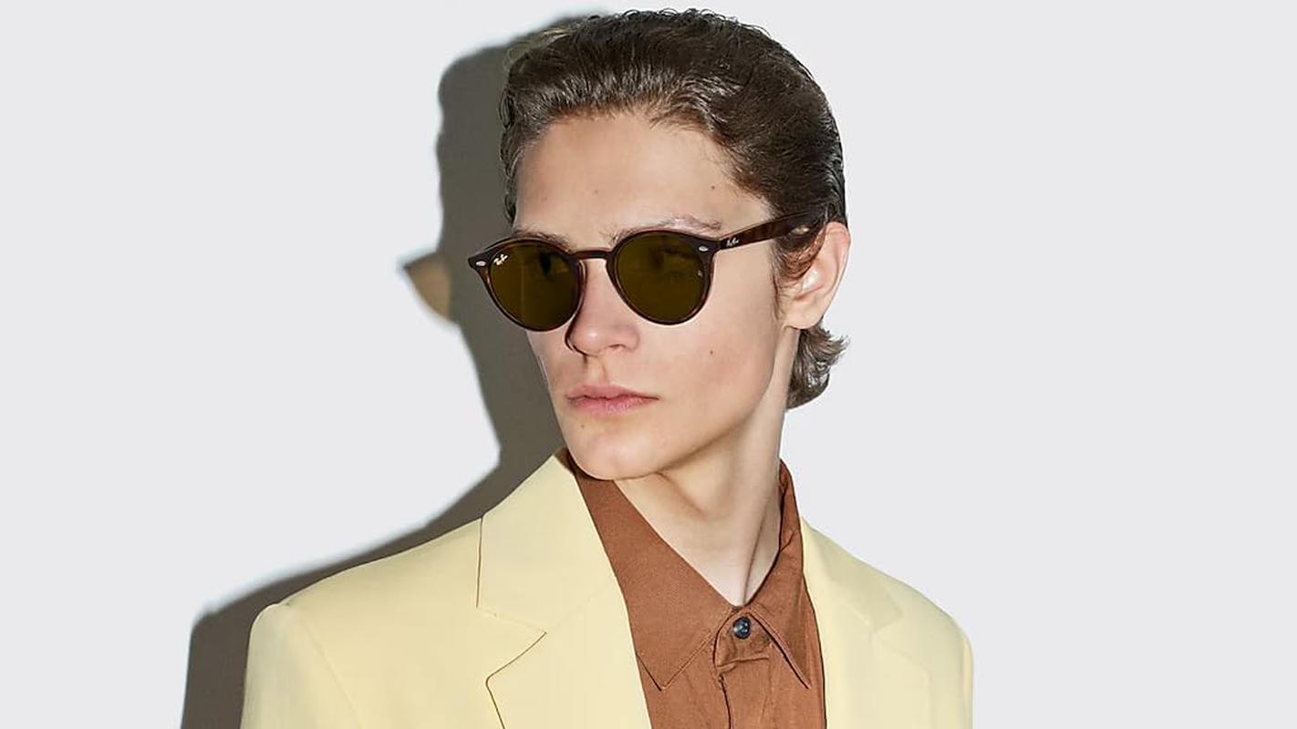 RAY-BAN Non Polarised Sunglasses, 0RB2180, Light image number 2