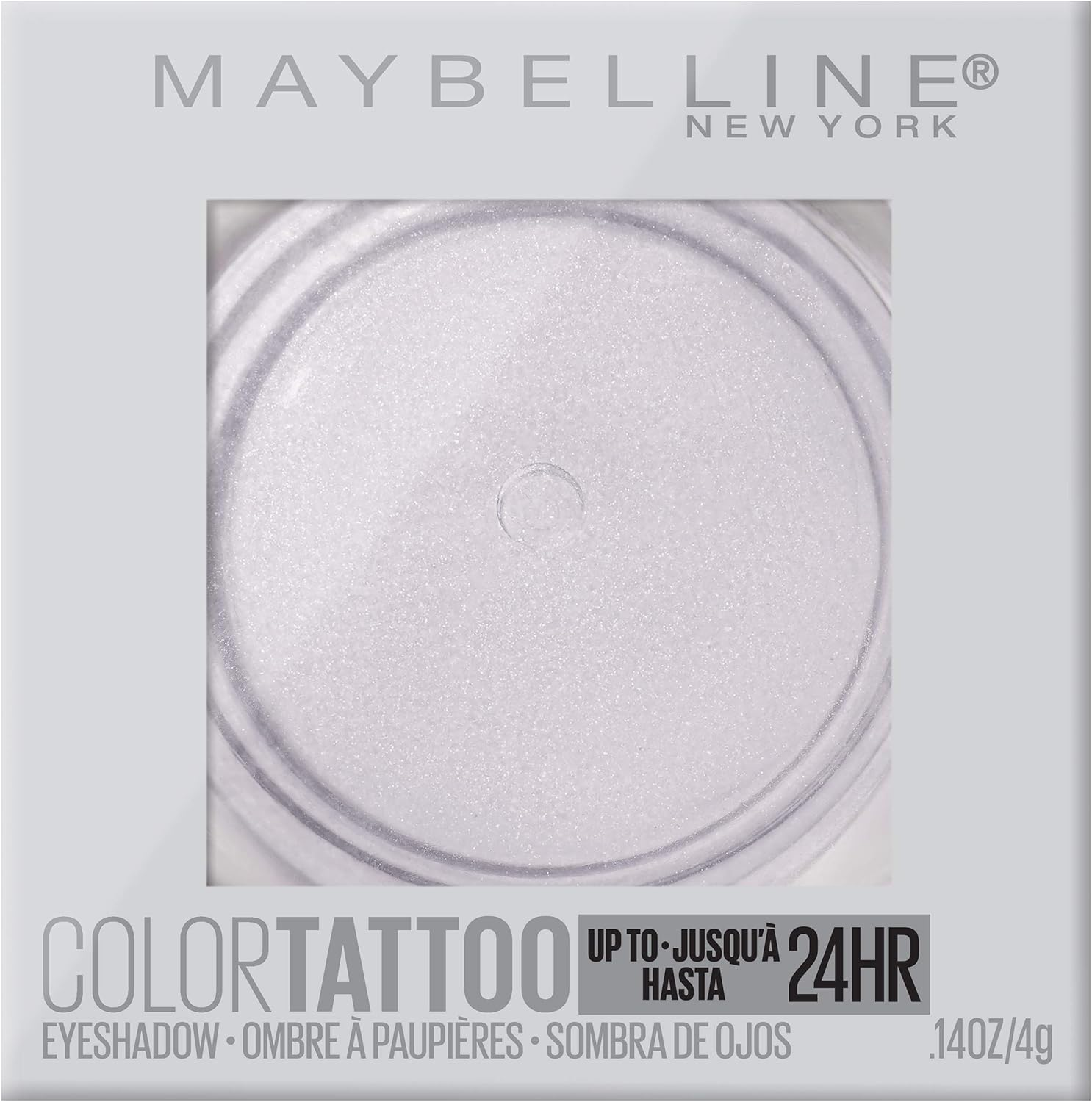 Maybelline New York Color Tattooup to 24HR Longwear Waterproof Fade Resistant Crease Resistant Blendable Cream Eyeshadow Pots Makeup, High Roller, 0.14 Oz.