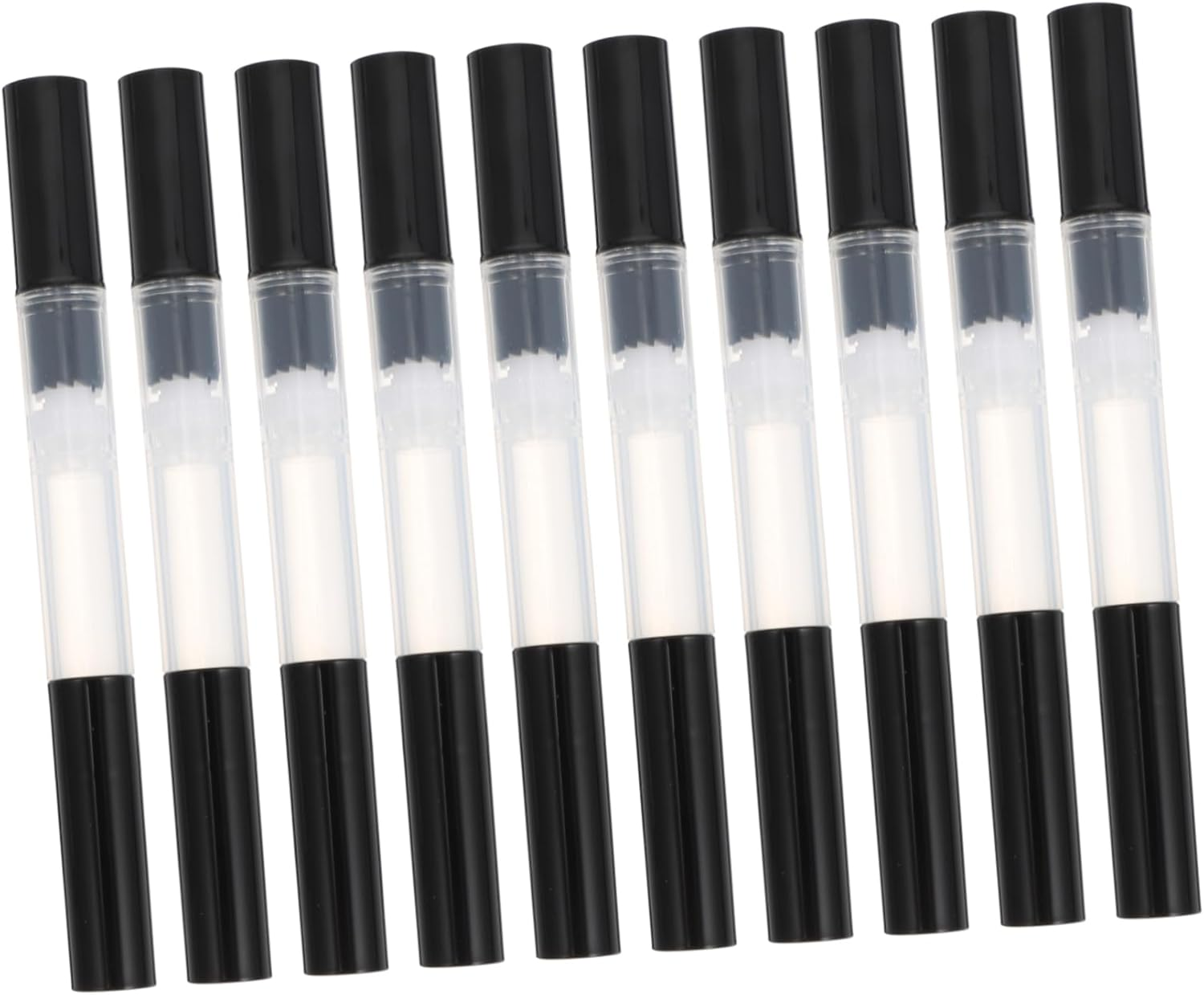 DEARMAMY 10Pcs Nail Polish Liquids Container Kit Brush Pen Manicure Cuticle Oil image number 5