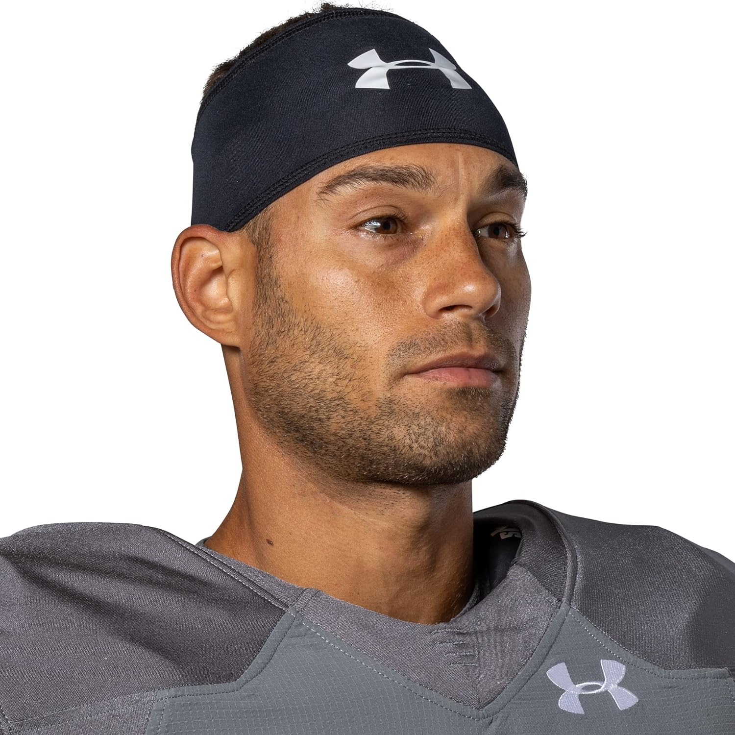Under Armour Football Head Wrap, Moisture Wicking, Keeps Sweat off Eyes image number 4