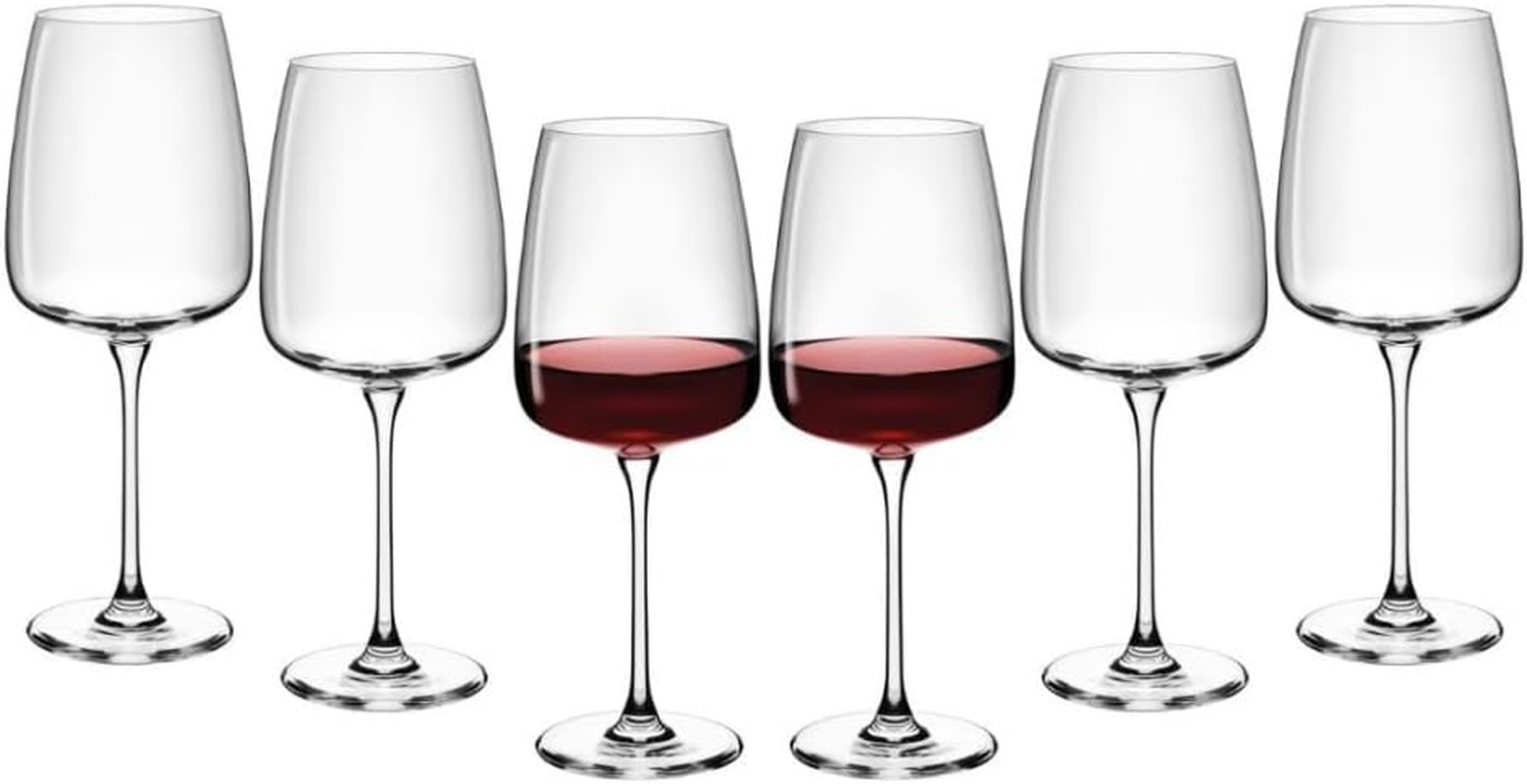 Gerlach 1760 Valor Wine Glasses Set Cocktail Glasses Set of 6 750 Ml White Wine Glasses Red Wine Glasses Crystal Glass Wine Glass Universal White Wine Goblets Dishwasher Safe image number 5