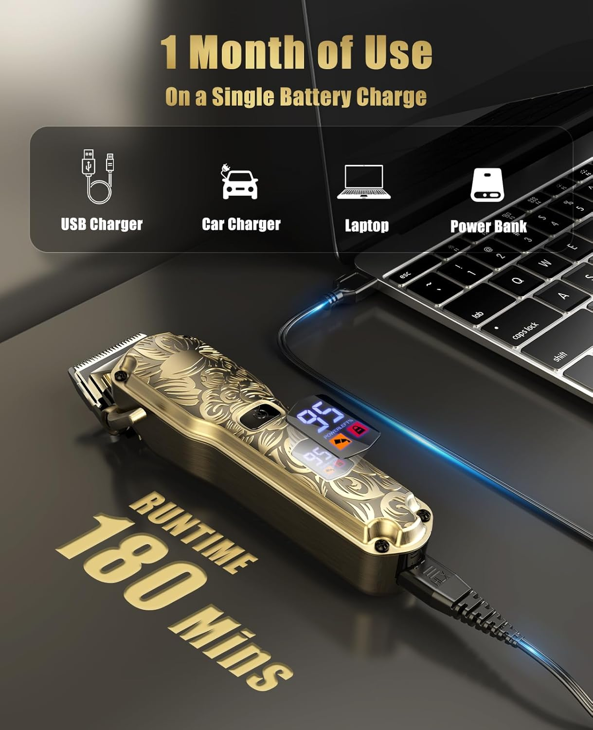 Jack & Rose Hair Clippers image number 4