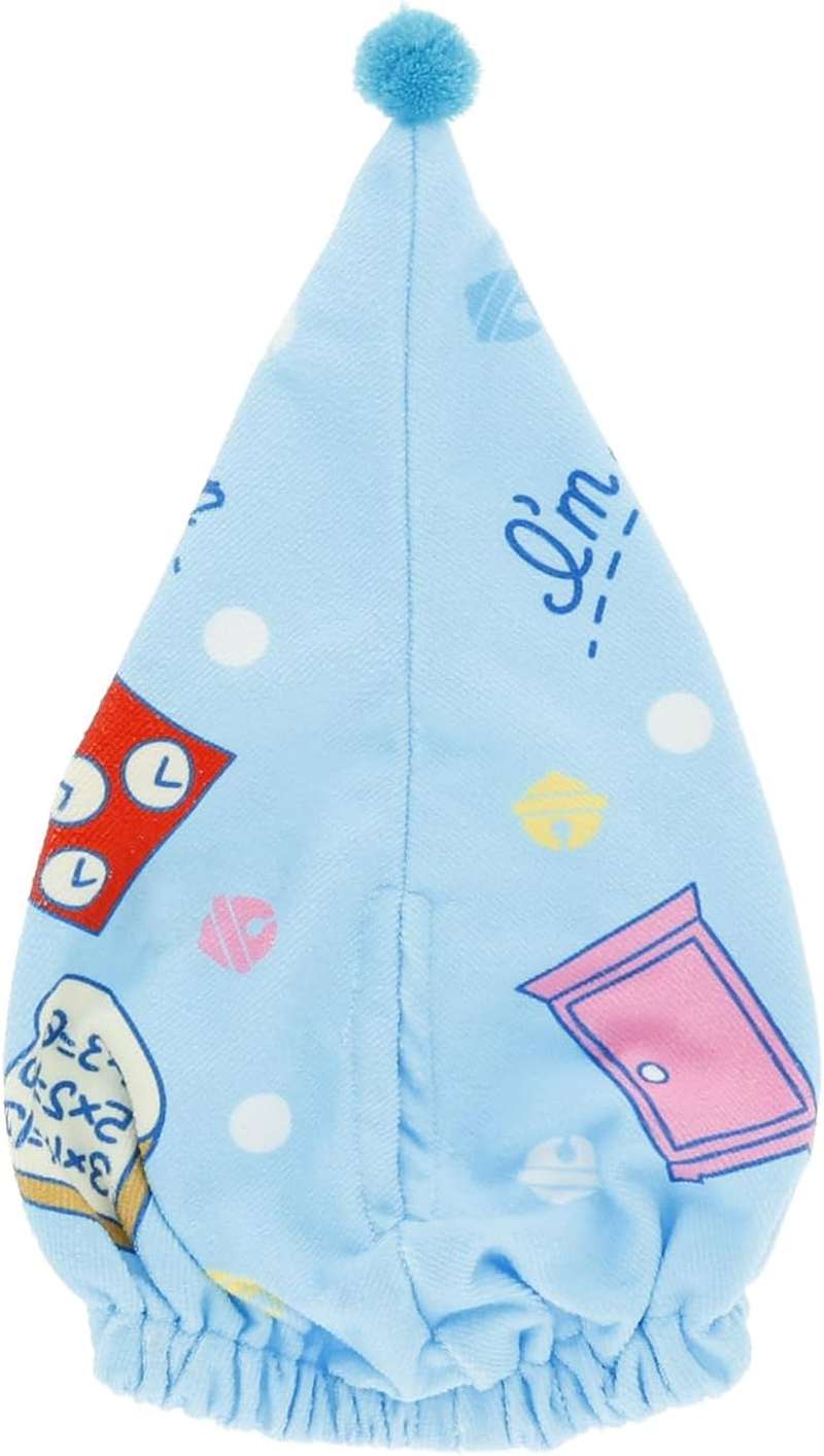 Marushin 2845003300 I'M Doraemon Towel Cap, Swimming for Children, Hair Drying, Water Absorbent, Quick Drying, Towel, Girls, Boys, Characters, Swimming, Sea image number 2
