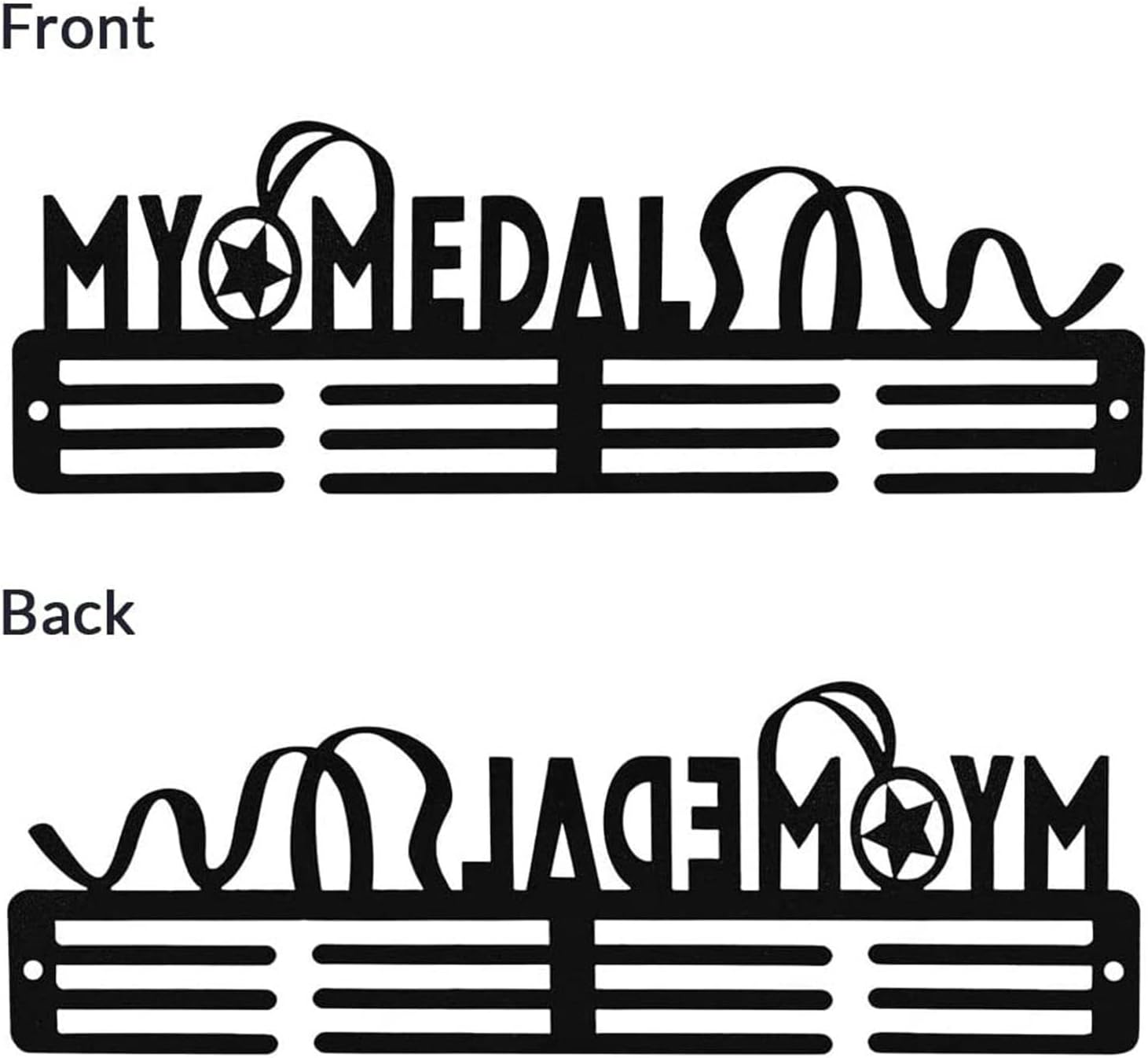 Generic Medal Holder Display Hanger Rack Wall Mounted Fame Metals Sports Medals Holder image number 2