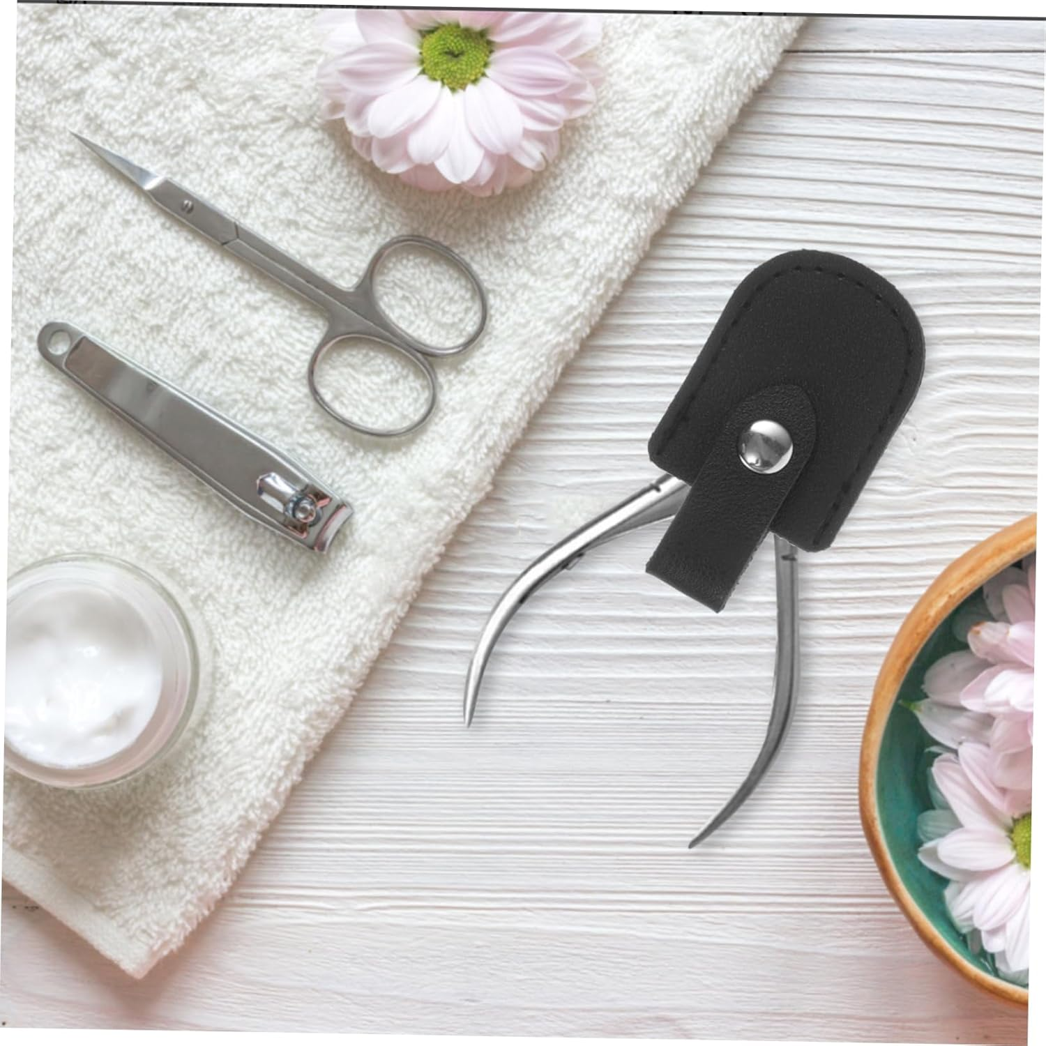BELLIFFY Professional Nail Cuticle Scissor Cover Manicure Pedicure Tool Protection Sleeve image number 6
