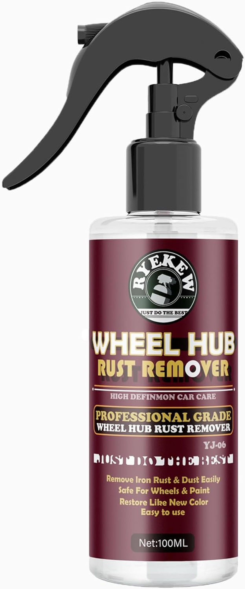 Rust Remover Spray Heavy Duty Metal Cleaner,Fast Acting Heavy Duty Rust Dissolver for Cars, Metal, Tools, Bolts & More Remover 100Ml/3 FL OZ image number 5