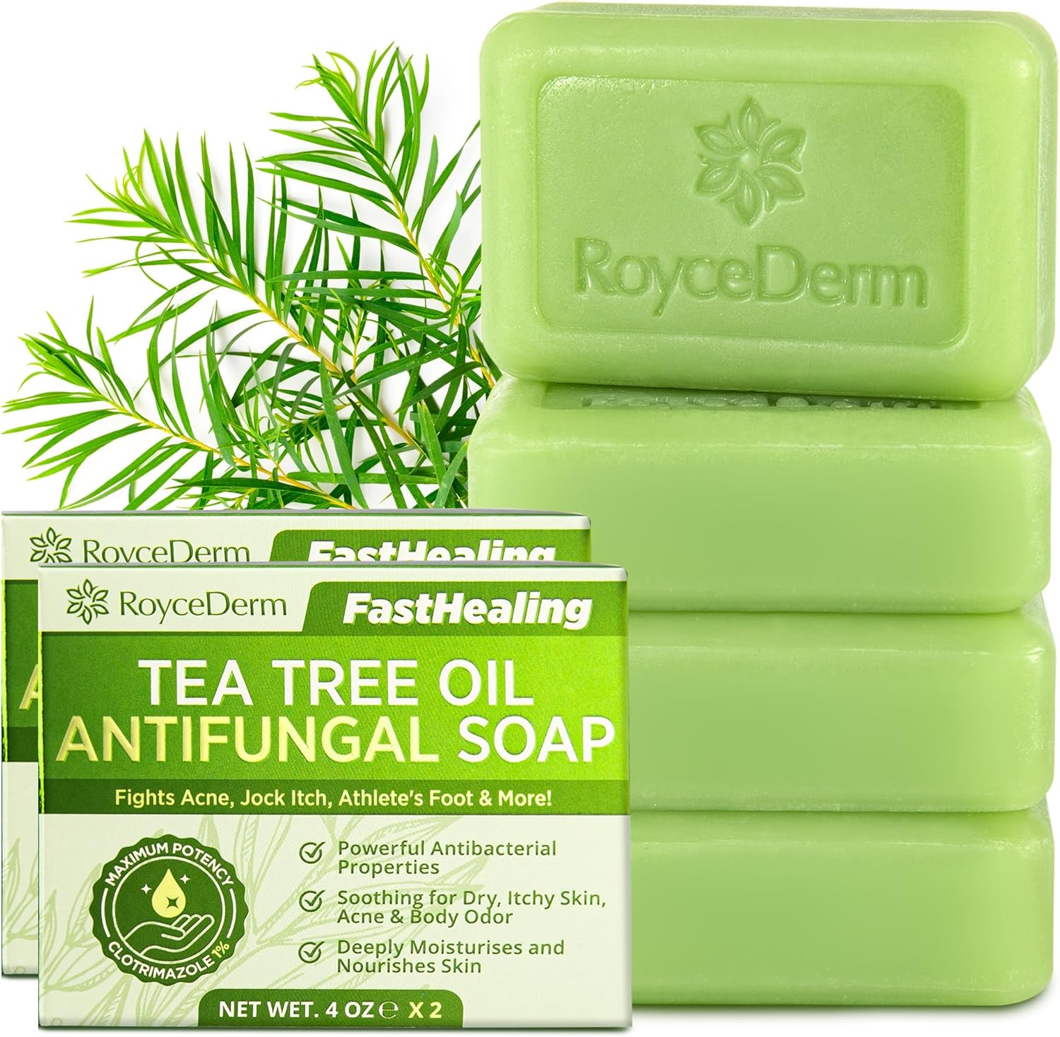 Tea Tree Soap（2Pack） image number 3