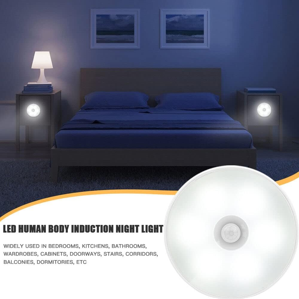 Motion Sensor LED Night Light Body Induction Lamp USB Rechargeable Wall Mount AU image number 2