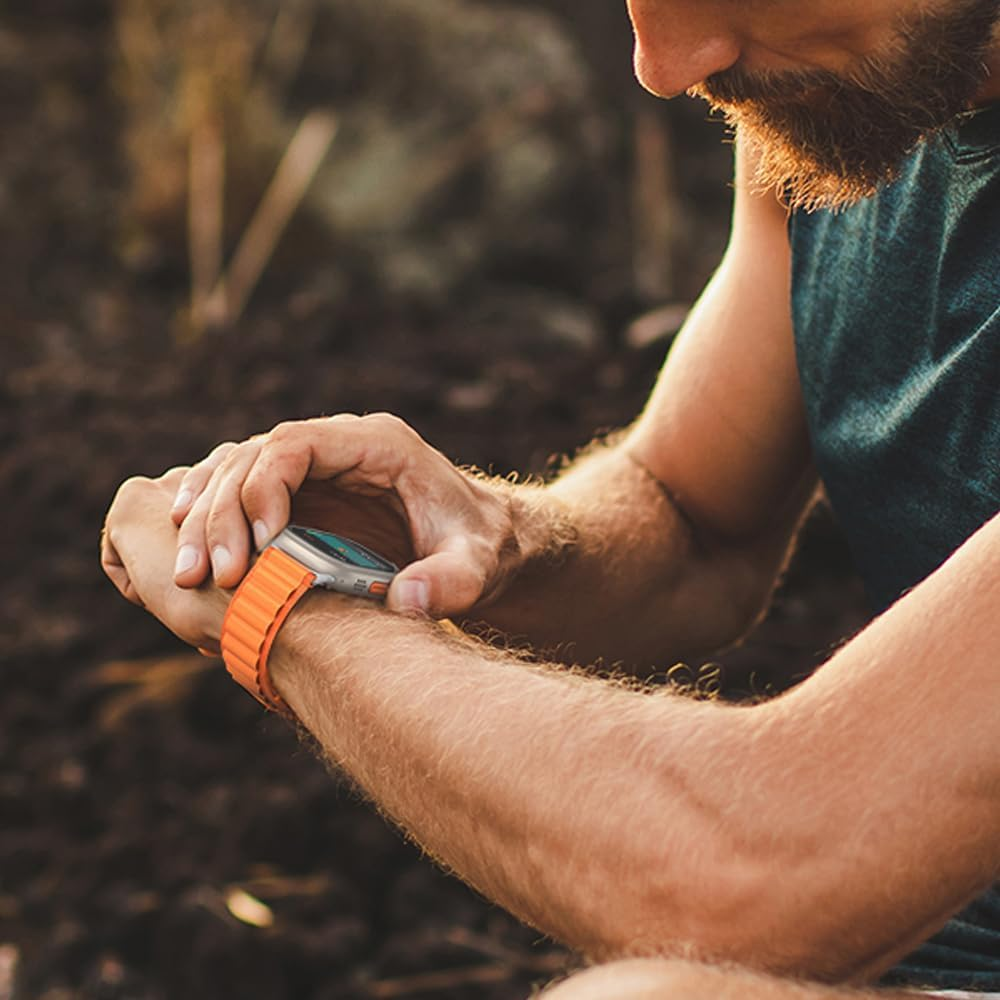 Alpine Loop Band Compatible for Apple Watch Ultra 49Mm 46Mm 45Mm 44Mm 42Mm(Series 3/2/1), Sport Braided Replacement Strap Compatible for Iwatch Ultra 3/2/1 Series 11/10/9/8/7/6/5/4/3/2/1/SE image number 5