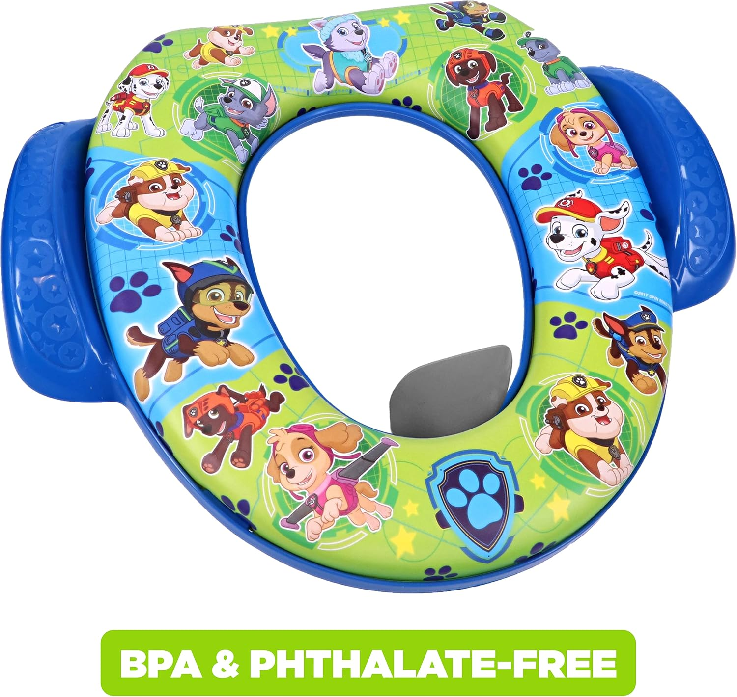 Nickelodeon PAW Patrol Mission Paw Soft Potty Seat and Potty Training Seat - Soft Cushion, Baby Potty Training, Safe, Easy to Clean image number 3