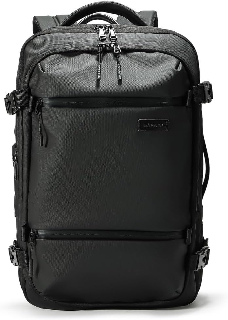 Vacuum Backpack, Water Expandable Vacpack with Vacuum Compression 17 Inch Large Capacity, Business Back Pack, anti Theft Backpack for Travel