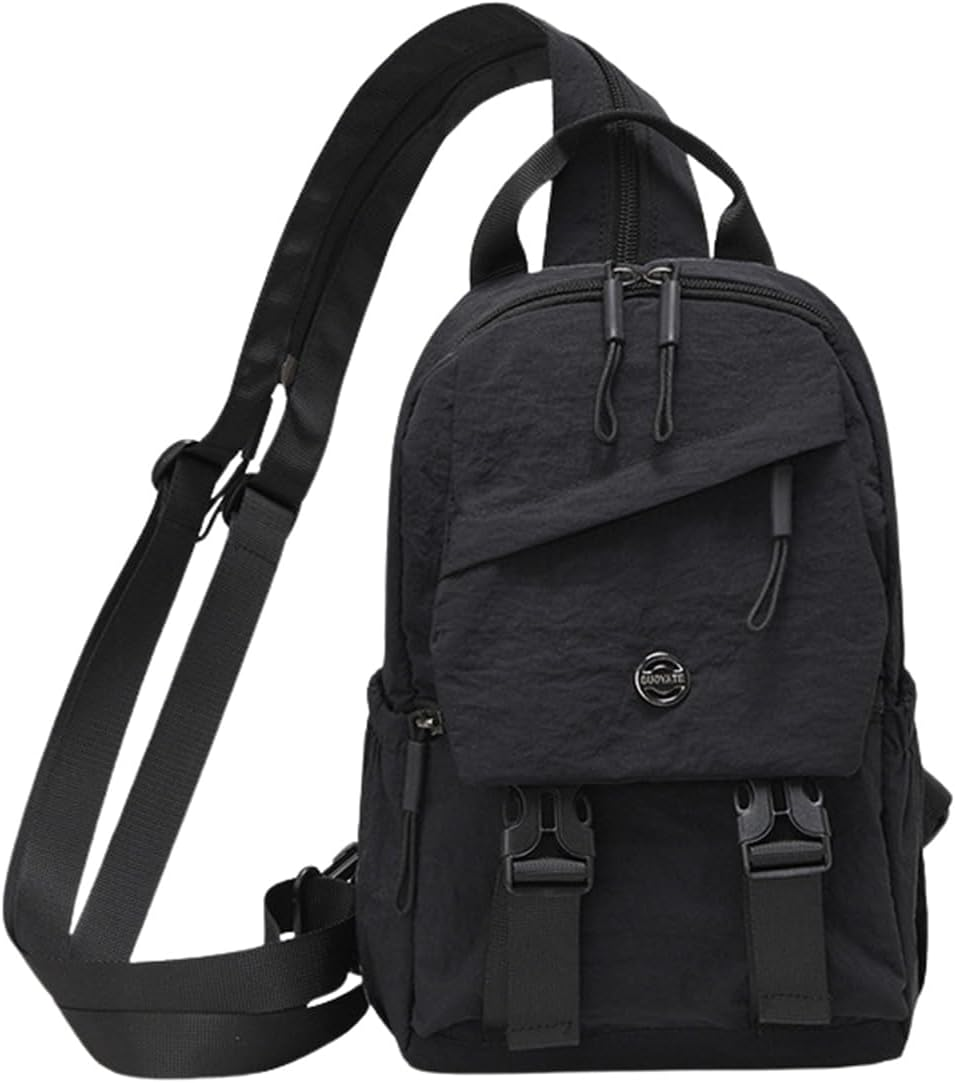 Sellerfun Durable Nylon Workwear Backpack for Men Women Casual Outdoor Travel Rucksack