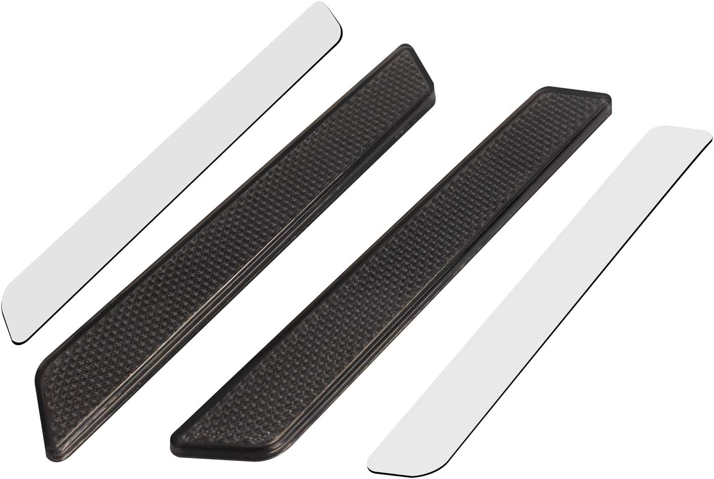 NTHREEAUTO Black Saddle Bag Reflector Inserts Latch Covers Compatible with 2014-2020 Harley Touring Model,Flt, FLHT Road King,Road Glide,Street Glide