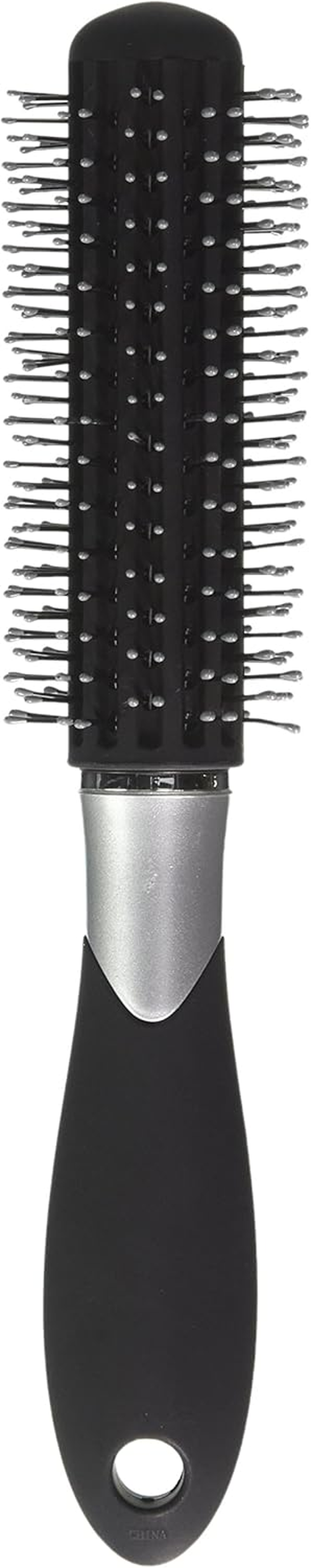 Conair Velvet Touch Full round Nylon Brush - Color May Vary image number 2