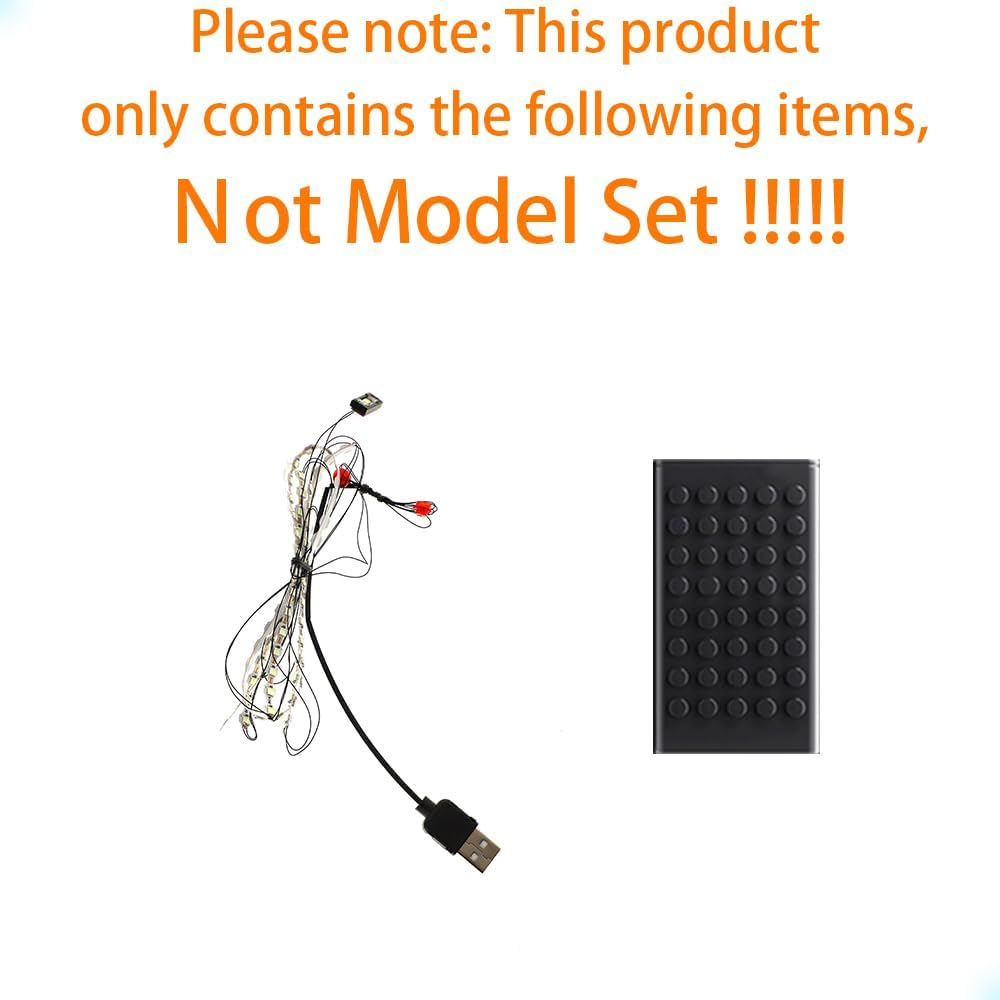 GEAMENT LED Light Kit Compatible with  AMG F1 W14 E Performance - Lighting Set for Technic 42171 (Model Set Not Included) image number 4