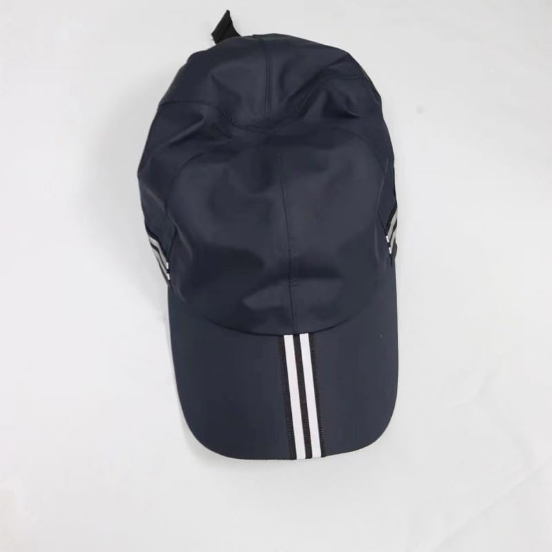Men Waterproof Baseball Cap Reflective Outdoor Cap for Women'S UPF 50+ Unstructured Sport Running Hat Black image number 1