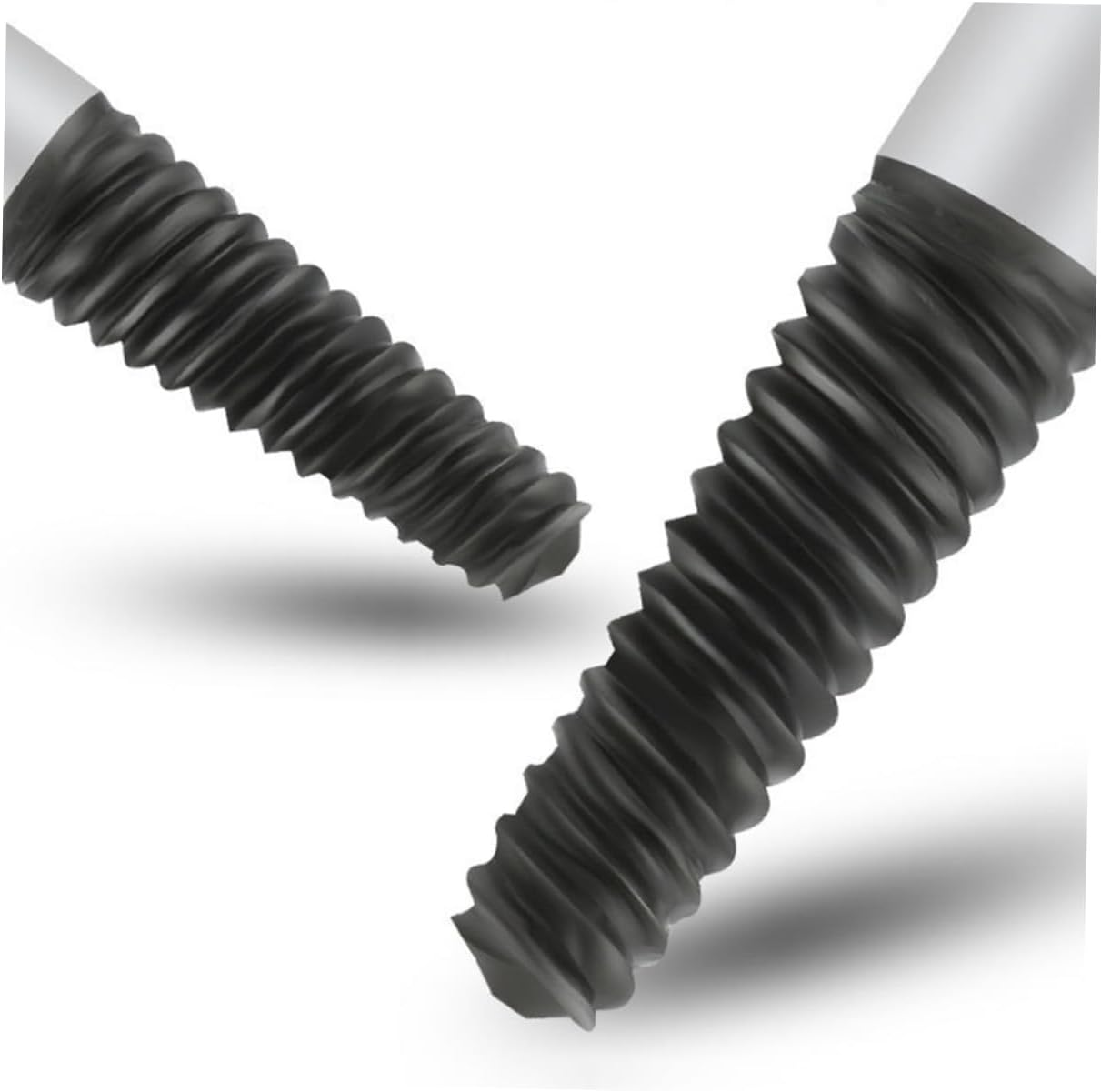 DOITOOL 5Pcs Screw Extractors for Damaged Bolt Removal Stripped Screw Remover Tool Kit Drill Bits Guide for Plumbing and Automotive image number 1