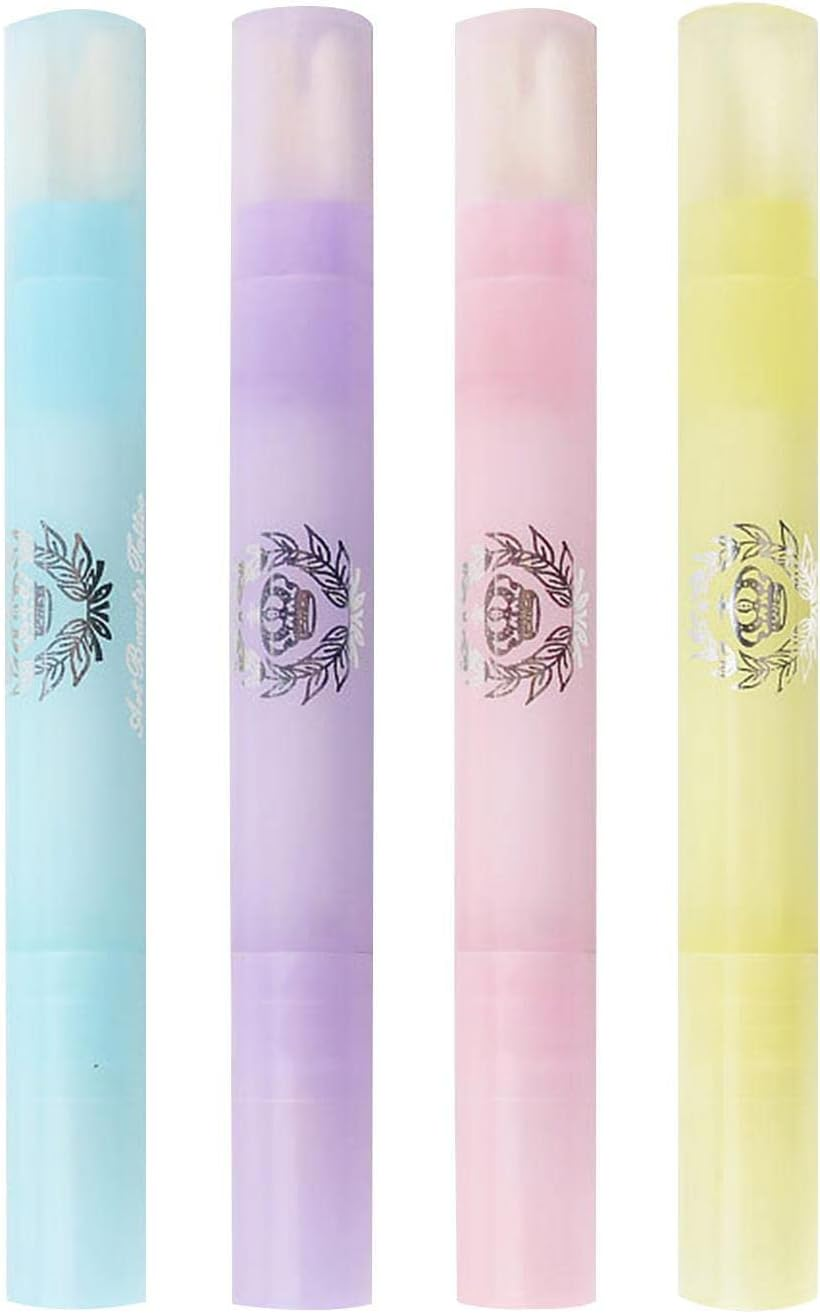 Nail Polish Remover Pens - 4 Safe Polish Correction,Reusable Gel Nail Polish Accessories for Design, Nail Salon, Home image number 5