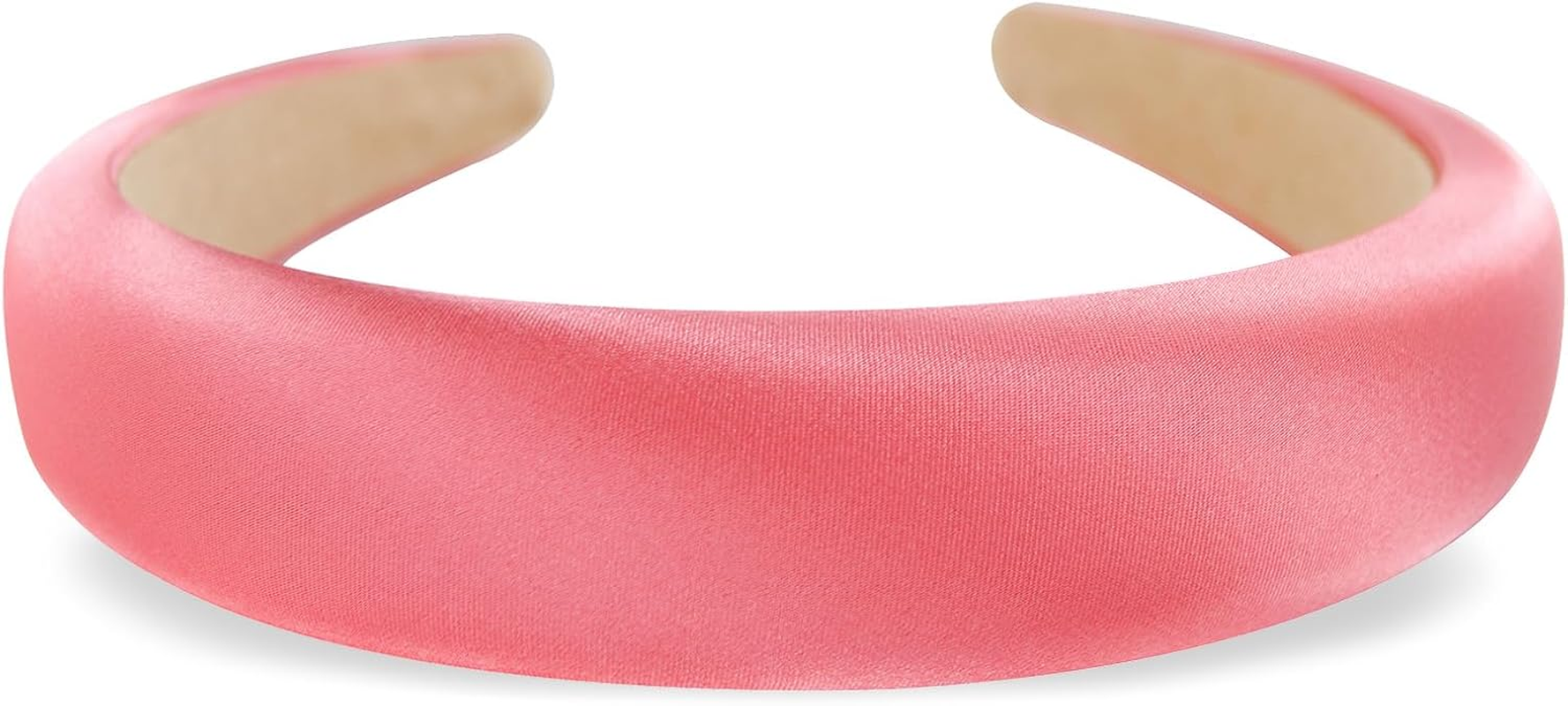 Axy Headband Made of Padded Silk Fabric in Elegant Festive Colours, Beautiful Women'S Headband, Hair Accessory, Hair Band, Hrk2Ro (Oliver) - Antique Pink image number 6