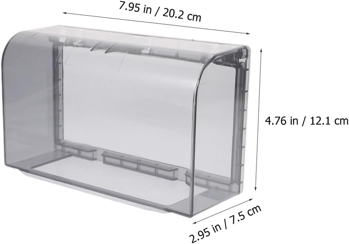 Cabilock 2Pcs Outlet Self-Adhesive Electrical Socket Protector Anti-Splash Anti-Fog Design for Suitable for Kitchen Garden and Office image number 4