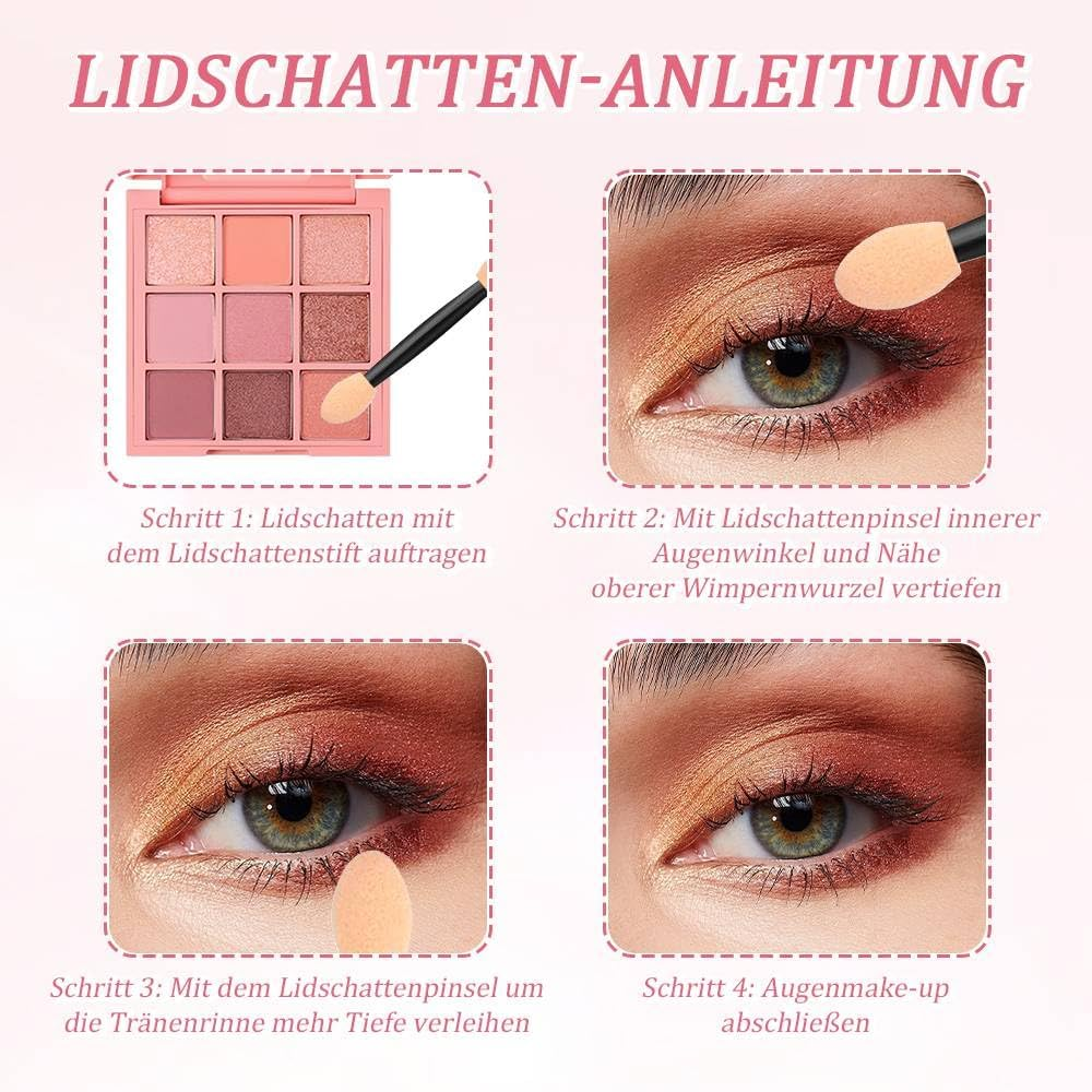 Funalix Pack of 50 Sponge Eyeshadow Applicators, Double Ended Disposable Eyeshadow Brushes, Eyeshadow Applicators, Sponge Makeup Stick for Makeup Adults, Girls and Women image number 6