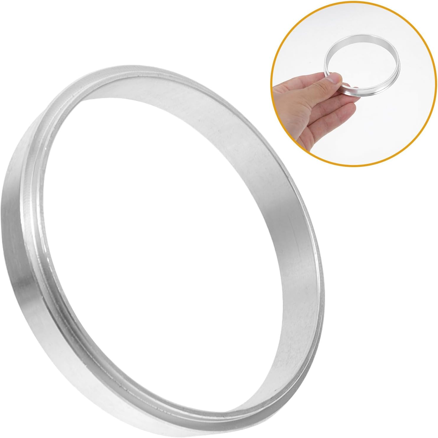 JEWEDECO Sealing Machine Aluminum Ring 85Mm Metal Cup Sealer Replacement Part for Milk Tea and Plastic Cups Compatible with Automatic Coffee image number 6