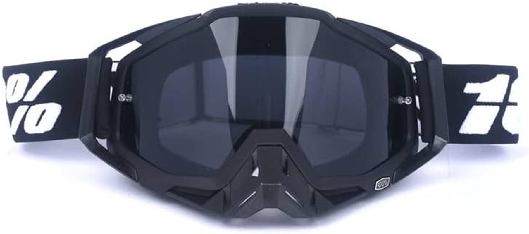 Motorcycle Racing Goggles Motocross MX MTB ATV UTV Dirt Bike Off-Road Eyewear - Windproof, Adjustable, High-Quality Sponge Padding