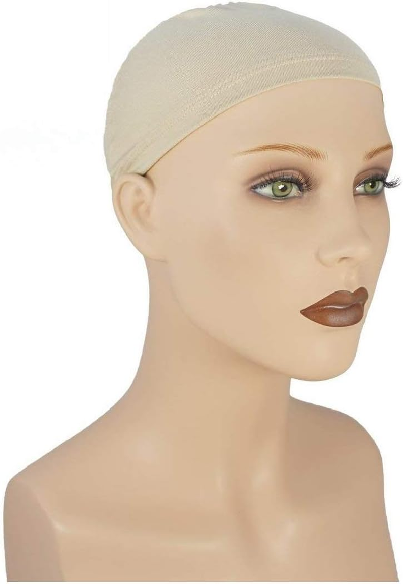 LUTTMANN&reg; Wigs Bamboo Wig Cap Head Protection Base Cap in Beige - Can Be Can Be Used under Real Hair Wigs, Synthetic Hair Wigs, Headscarves, Caps, Turban or Riding Helmets image number 6