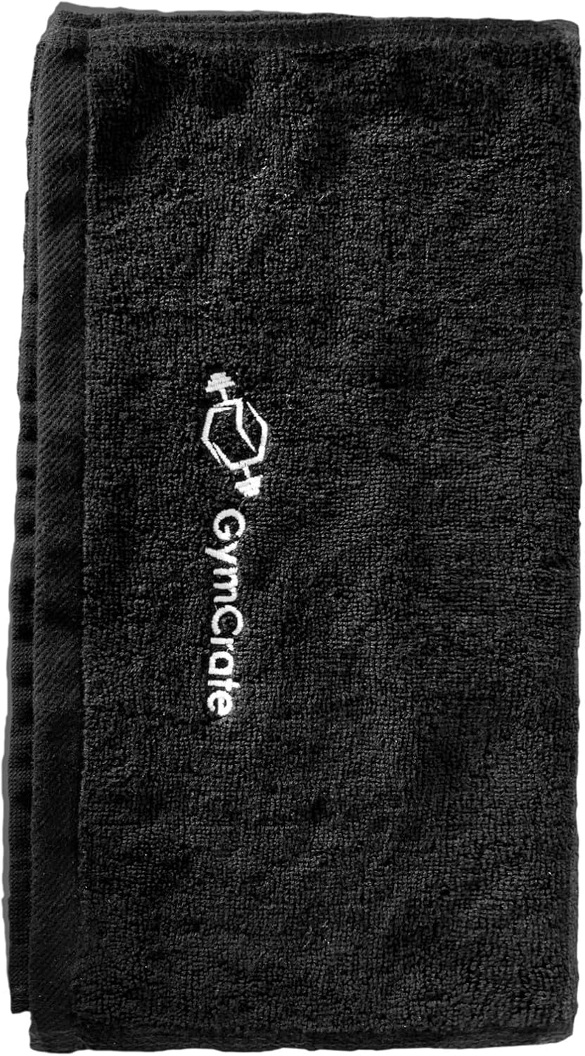 Gymcrate Premium Fitness Towel - Ultra Absorbent & Quick-Drying Gym Towel for Workouts, Travel, Sports | Soft Cotton, Lightweight & Compact - Durable Design for Gym, Yoga, Running image number 1