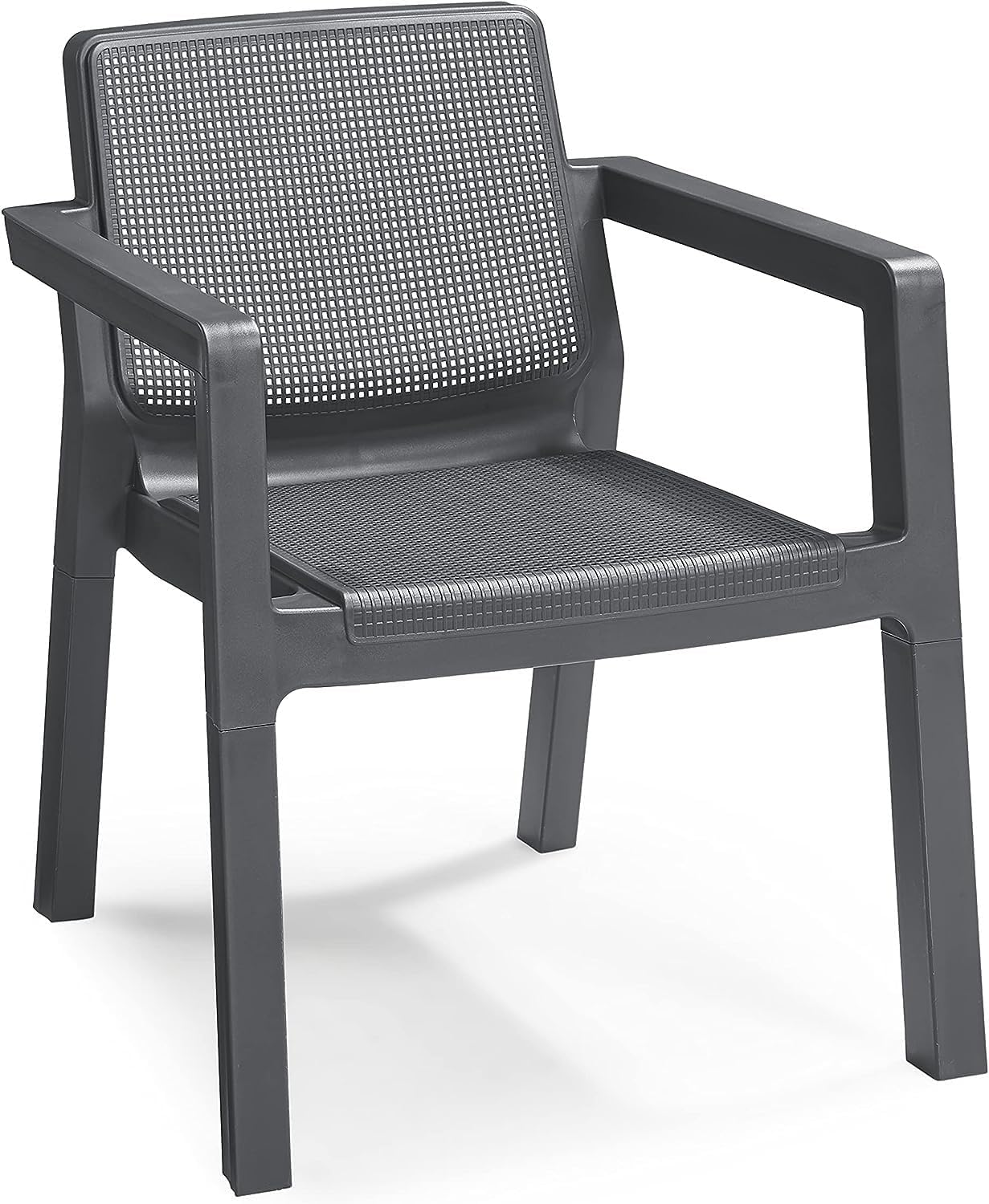 Keter 008 Emily Balcony Furniture Set, Graphite image number 6