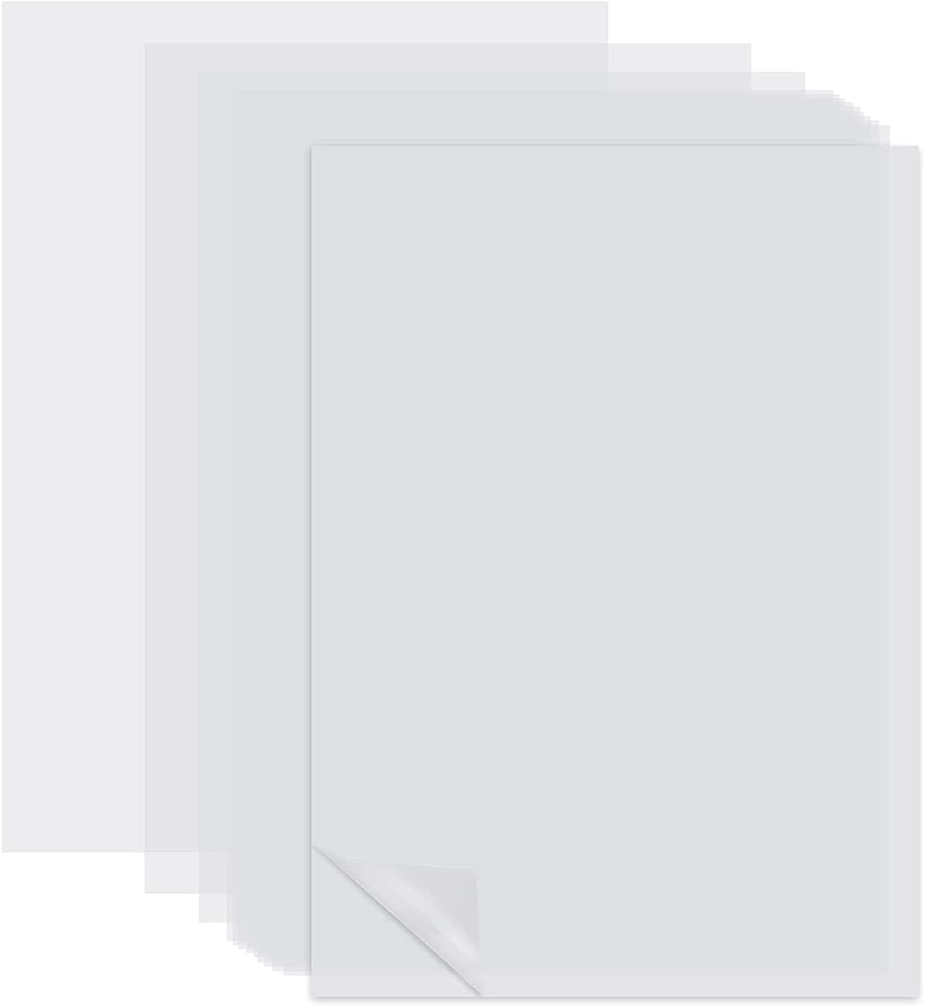 Tracing Paper, 250 Sheets Translucent Paper, Calligraphy Transfer Paper for Copying Comic Drawing Animation image number 2