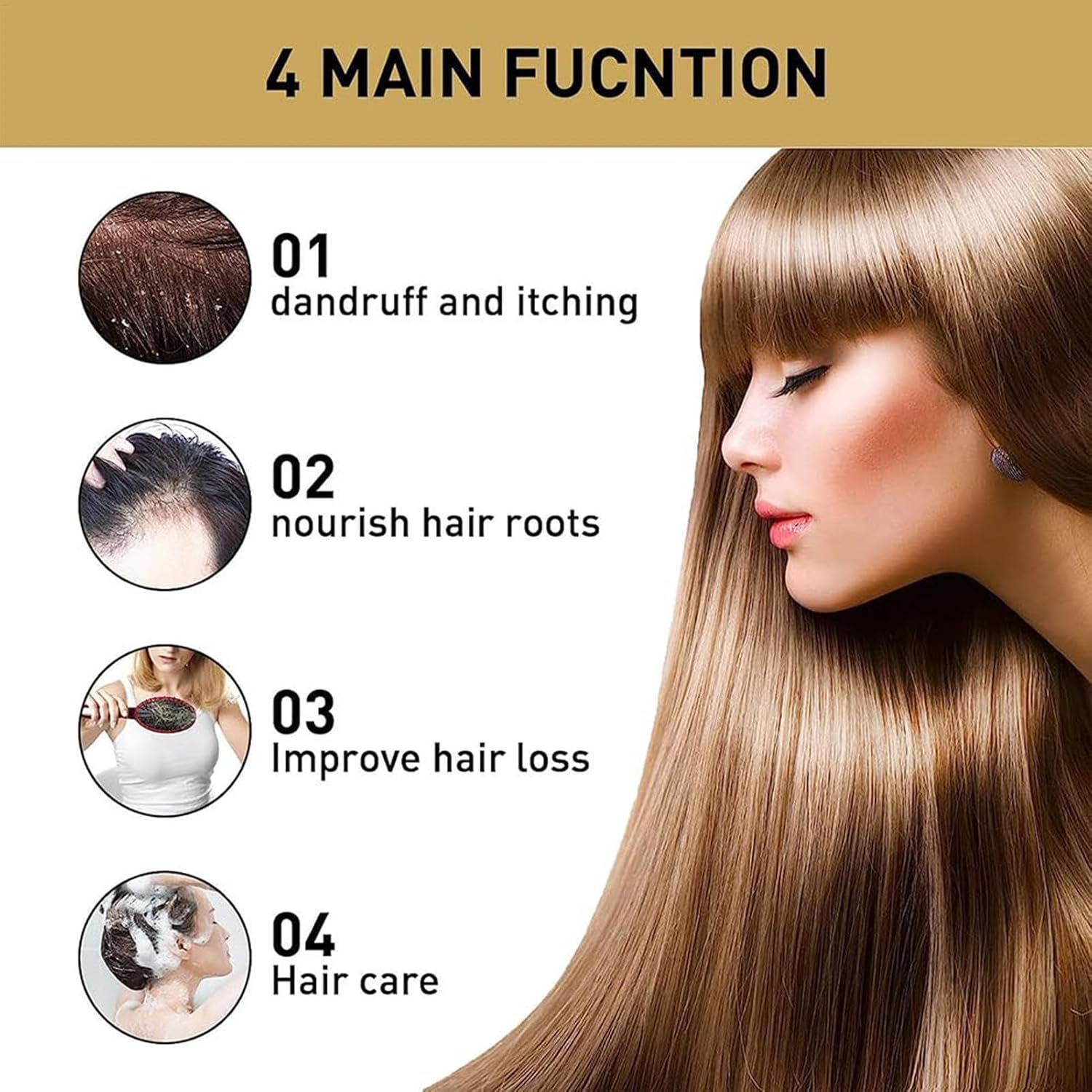 Sakuras Japanese Shampoo and Conditioner, Hair Growth Shampoo and Conditioner, Repair Shampoo and Conditioner Set, Evening Amino Acid Shampoo for All Hair Types, Nourish Hair(Shampoo or Conditioner)