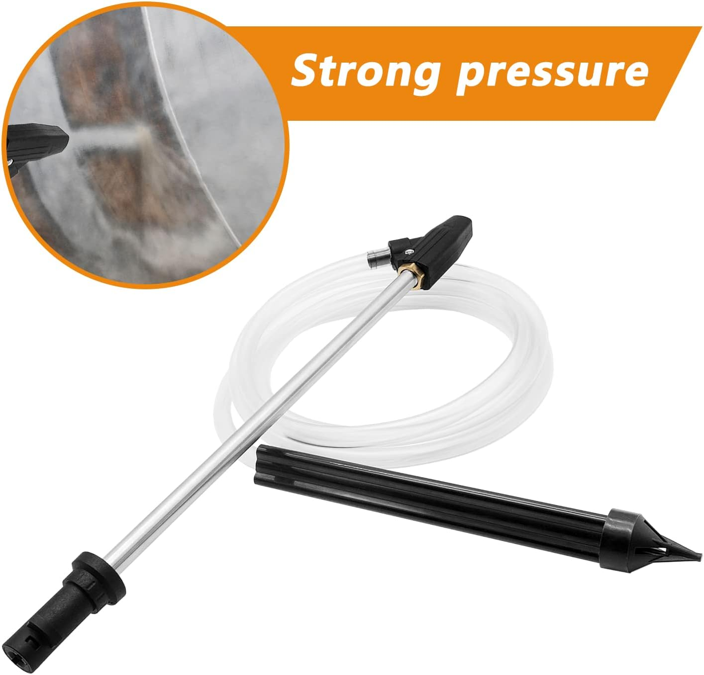 3M High Pressure Washer Sandblasting Sand and Wet Blaster Kit Replacement Fit for Karcher K1 K2 K3 K4 K5 K6 K7 K Series,Pressure Washer Lance with Hose Home Pressure Washer image number 2