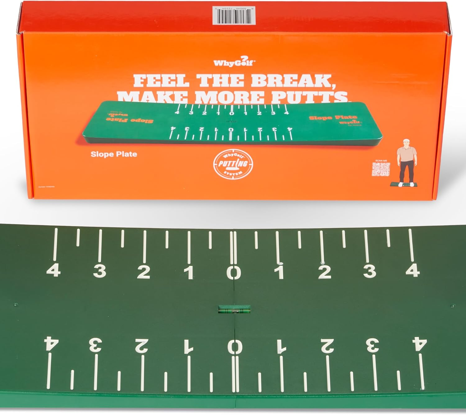 WHYGOLF WHYGOLF Putting Thing | Golf Accessory Trainer for Improved Putt Accuracy | Putting Green Practice | Golf Putter Teaching & Training Aid for Club Practice Equipment image number 4